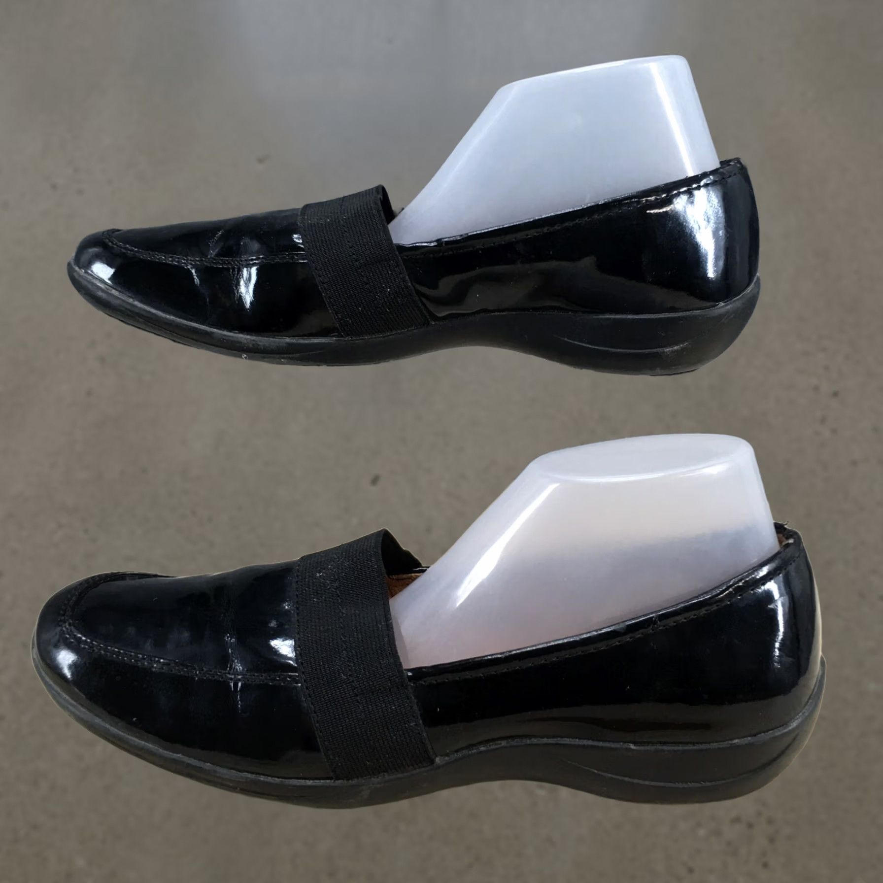Naturalizer Naturalizer Freeda Loafer Black Patent Leather Slip-On Low Top Womens 7M Casual Shoes Size M / US 6-8 / IT 42-44 - 1 Thumbnail