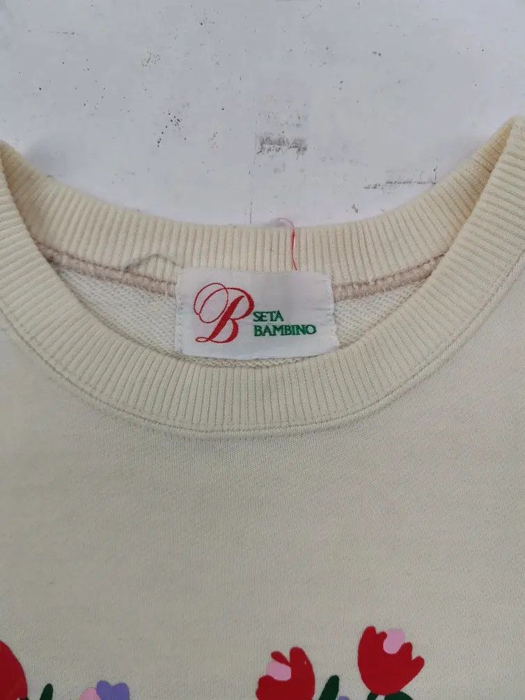 Japanese Brand Rare!!! Flowen Bed Big Logo Sweatshirt Size US L / EU 52-54 / 3 - 3 Thumbnail