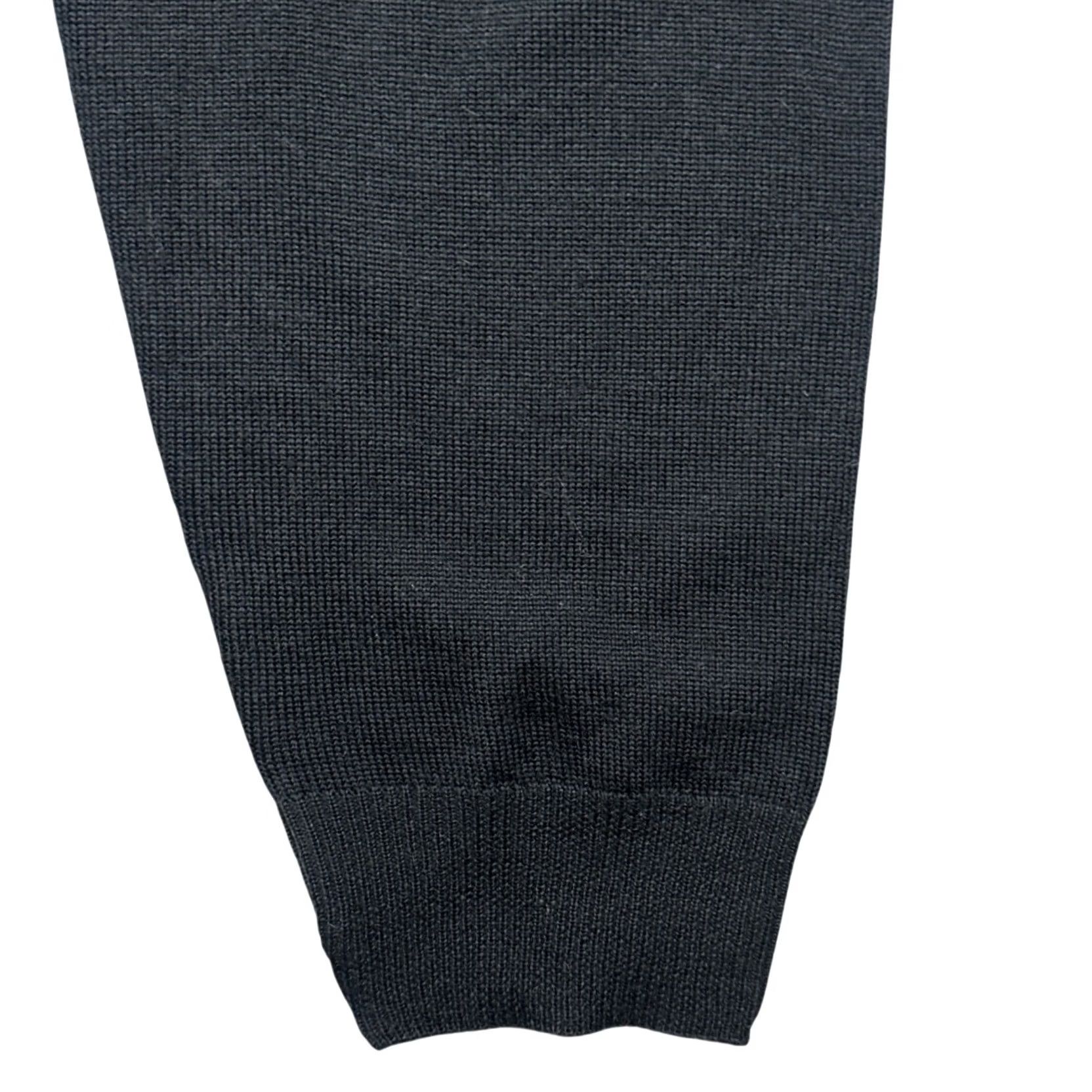 Vintage VINTAGE Linea Uomo Sweater Mens XL Black NEW Merino Wool Pullover Mock Neck Size US XL / EU 56 / 4 - 6 Thumbnail