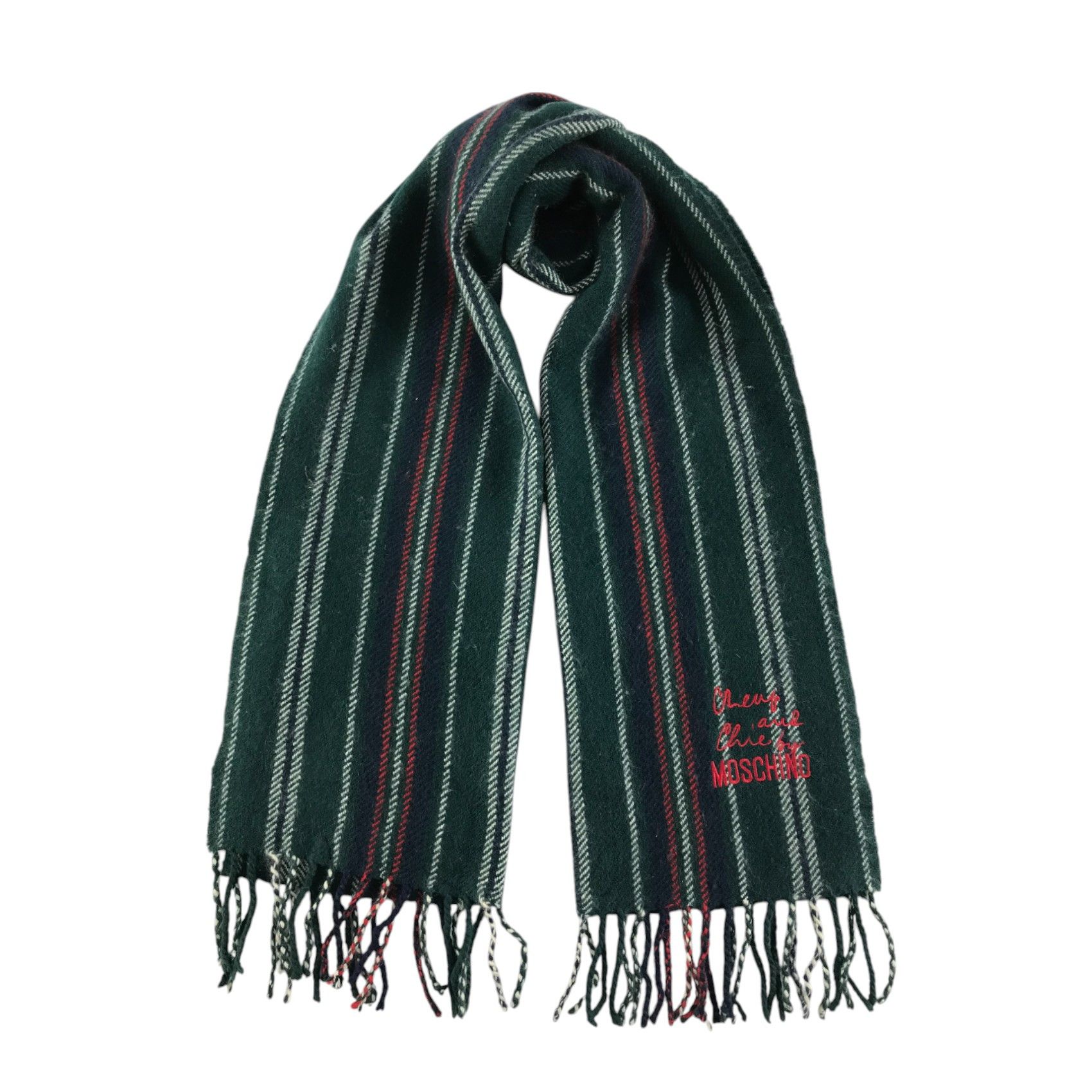 Vintage Moschino Scarf / Muffler / Neckwear - WW2396 Size ONE SIZE - 1 Thumbnail