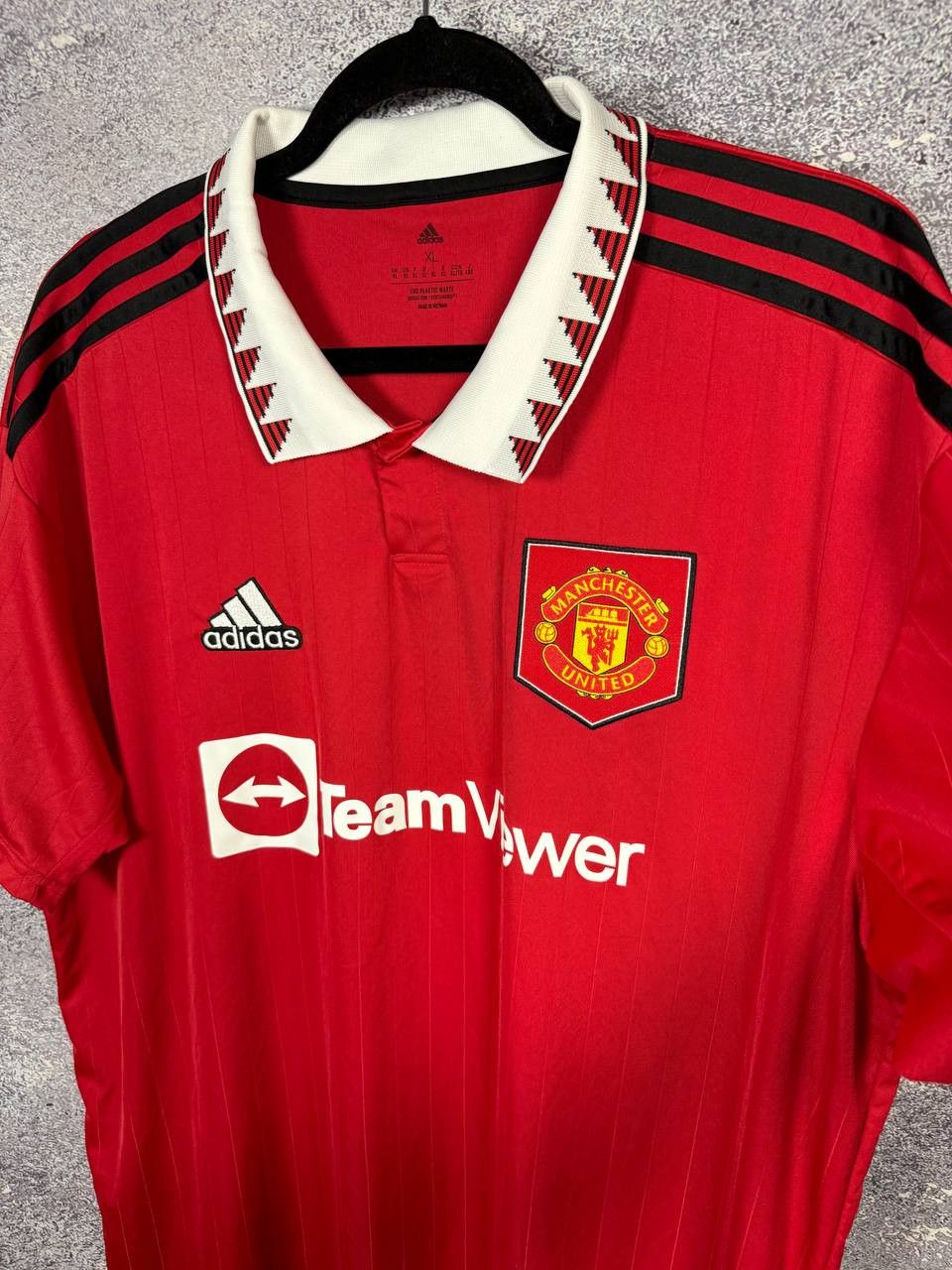 Adidas Manchester United 2022/23 Home Adidas Soccer Jersey XL Size Size US XL / EU 56 / 4 - 7 Thumbnail
