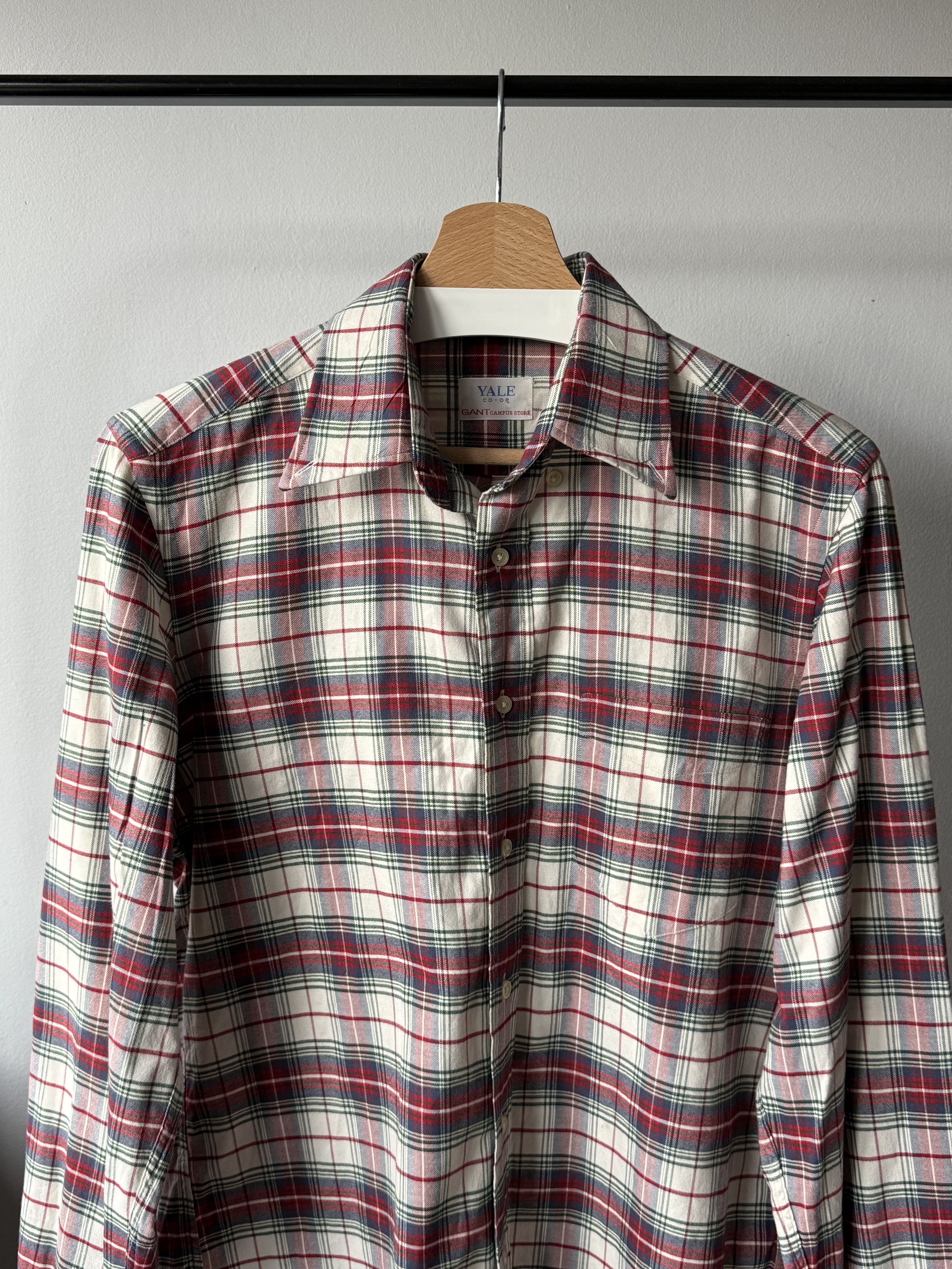 Gant × Gant Rugger Gant YALE CO-OP Archive Twill Campus Plaid L/S Oxford Shirt Size US S / EU 44-46 / 1 - 3 Thumbnail