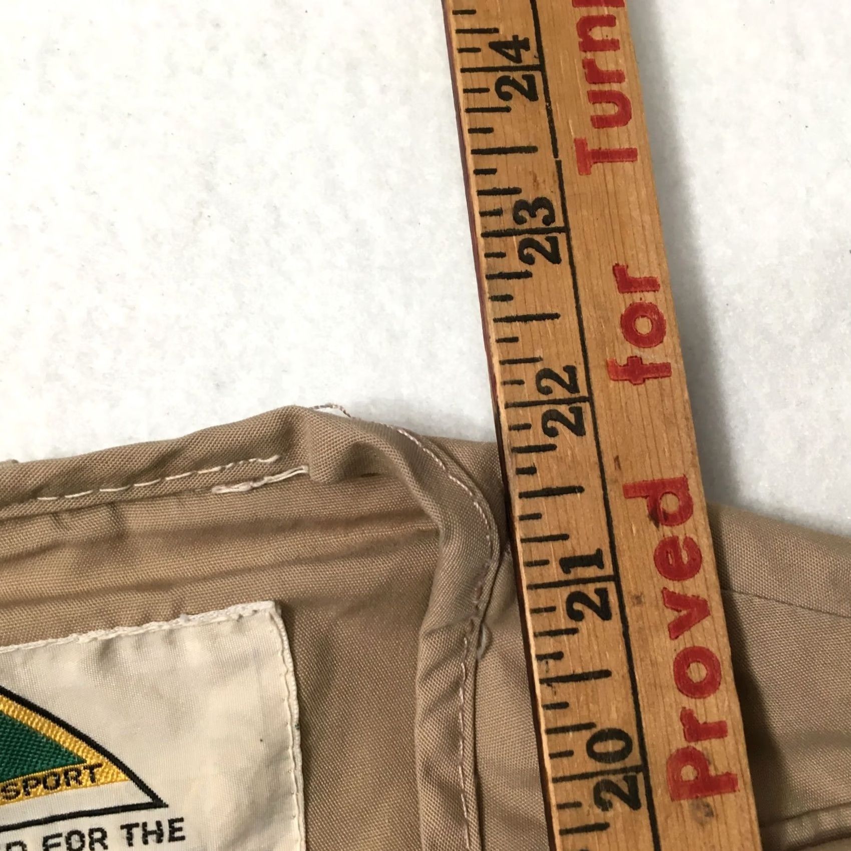 Vintage VINTAGE Cabela's stansport Vest Mens M Beige Fishing Pocket Outdoor Shirt Size US M / EU 48-50 / 2 - 6 Thumbnail