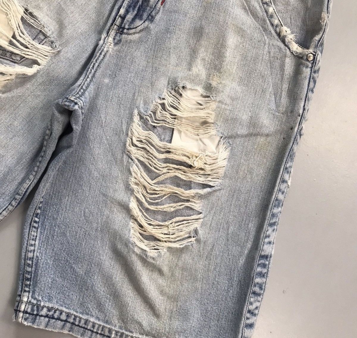 JNCO Vintage jnco 8 ball🎱 denim jorts Size US 34 / EU 50 - 3 Thumbnail