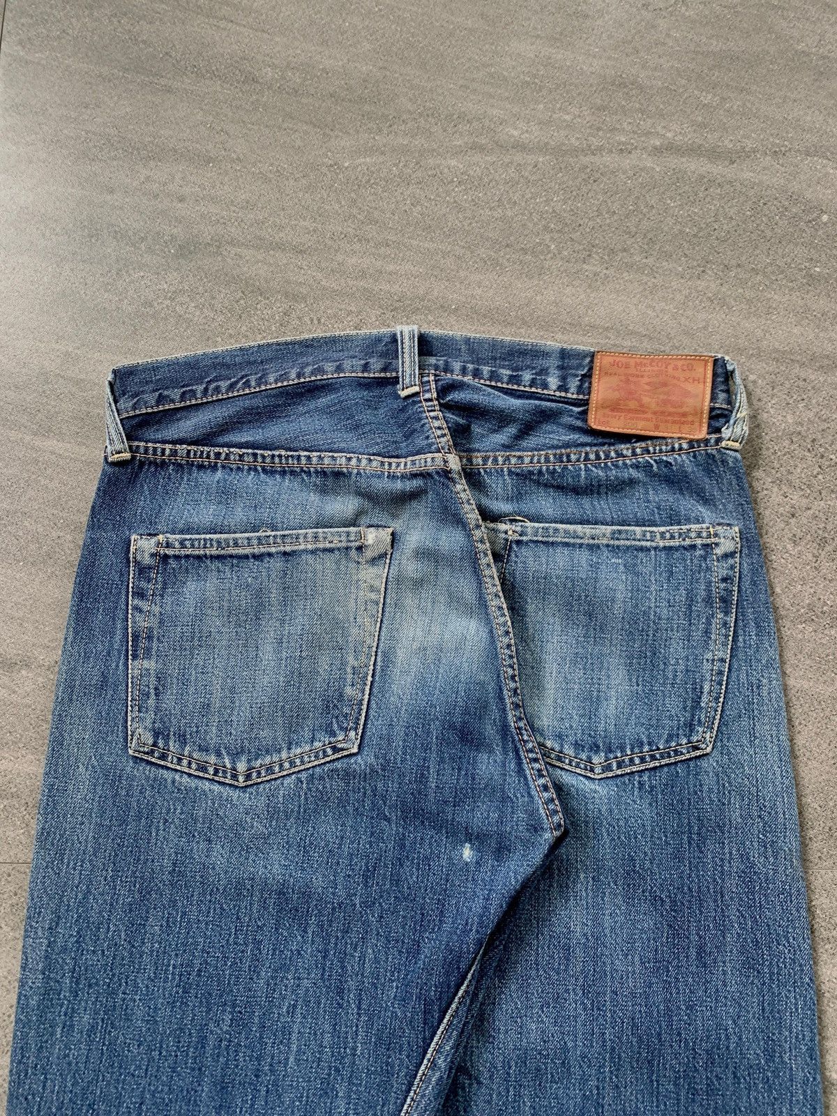 The Real McCoy's FREE TAX! Joe McCoy Selvedge Denim Jeans Size US 32 / EU 48 - 7 Thumbnail