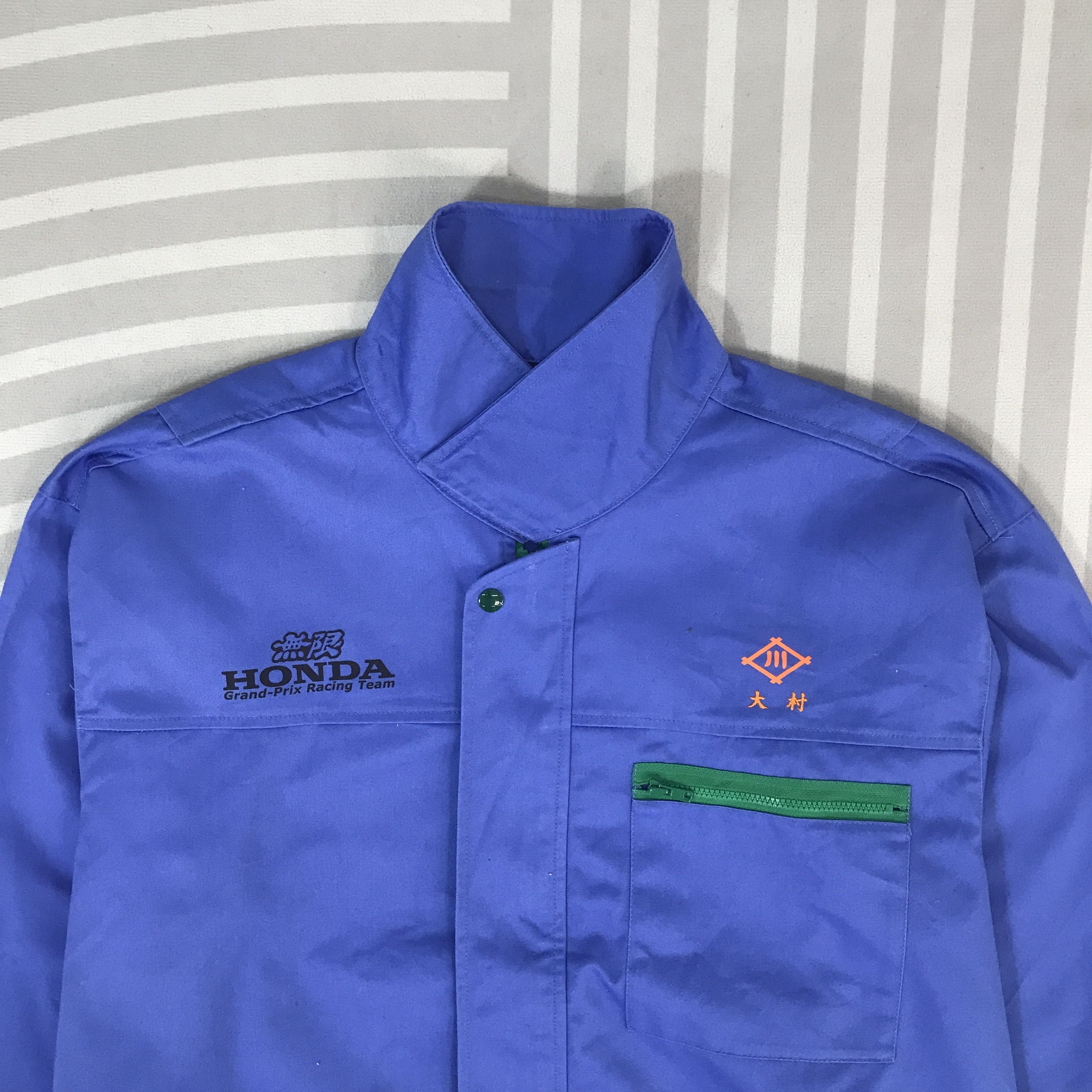 Japanese Brand Vintage Honda Mugen Racing Team Custom Jacket K64B12 Size US L / EU 52-54 / 3 - 3 Thumbnail