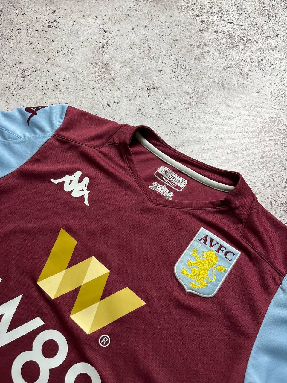 Kappa Kappa Aston Villa Soccer Jersey Vintage Size US M / EU 48-50 / 2 - 3 Thumbnail