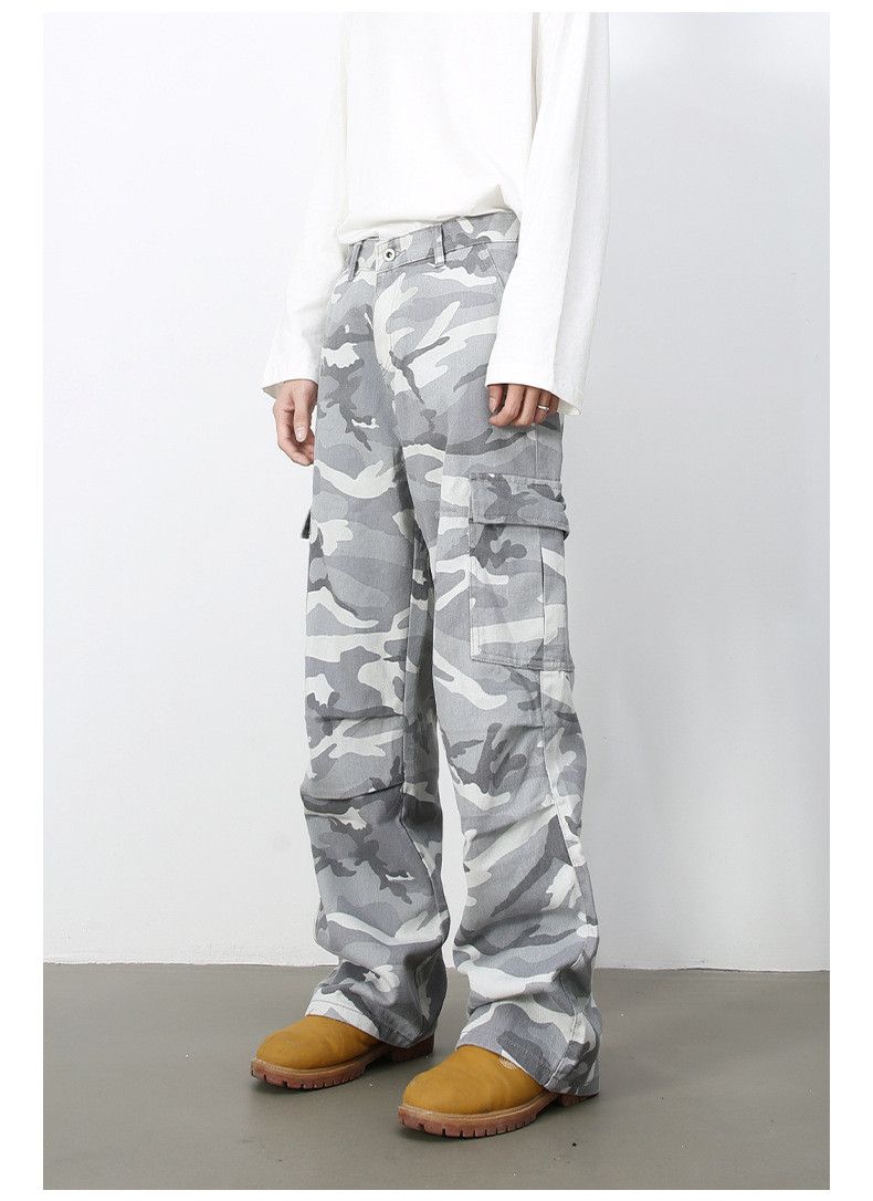 Japanese Brand Vintage loose high street camouflage cargo jeans Size US 32 / EU 48 - 4 Thumbnail