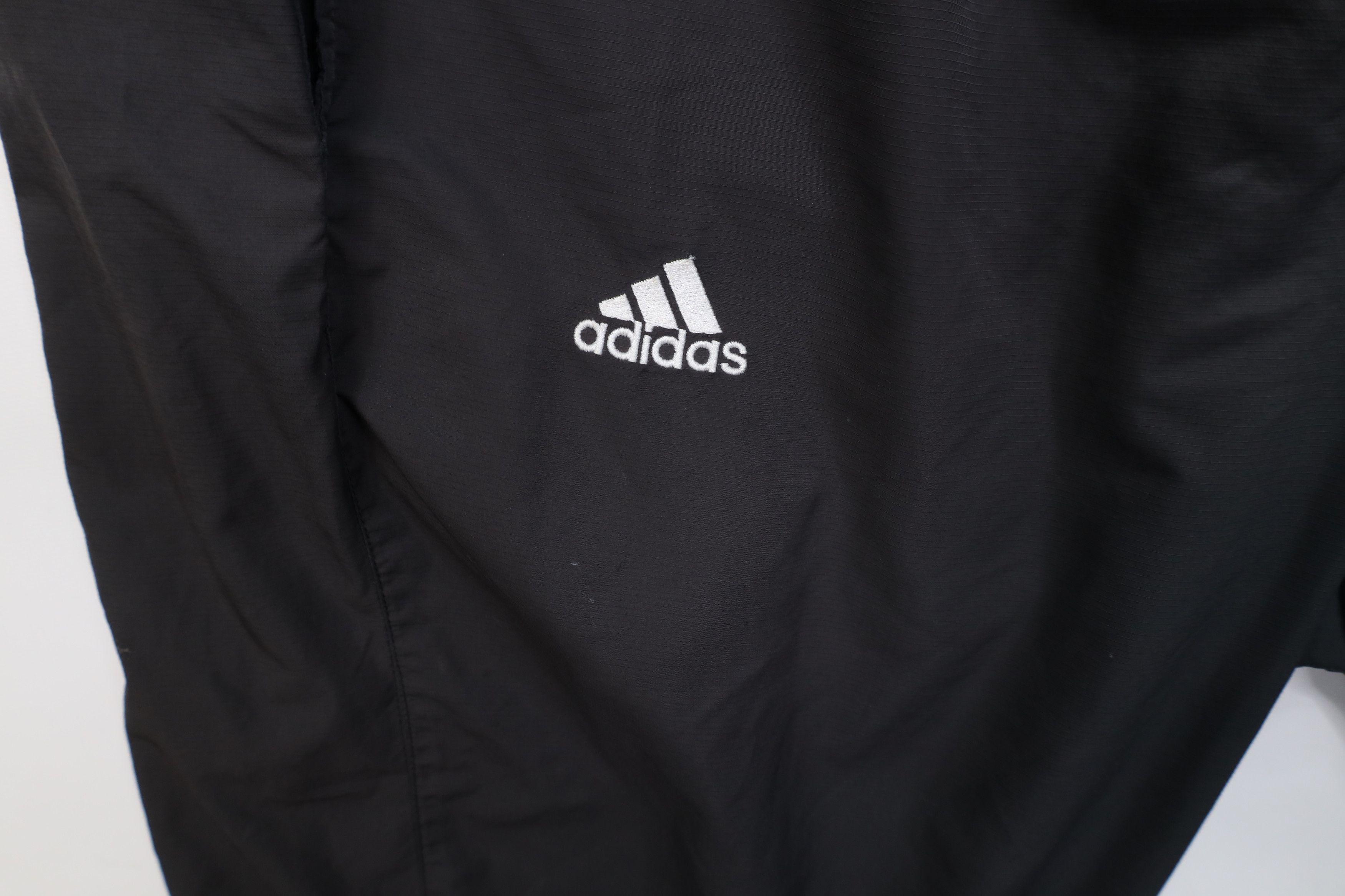 Adidas Vintage Y2K 2006 Adidas Lined Wide Leg Windbreaker Pants Size US 36 / EU 52 - 8 Thumbnail