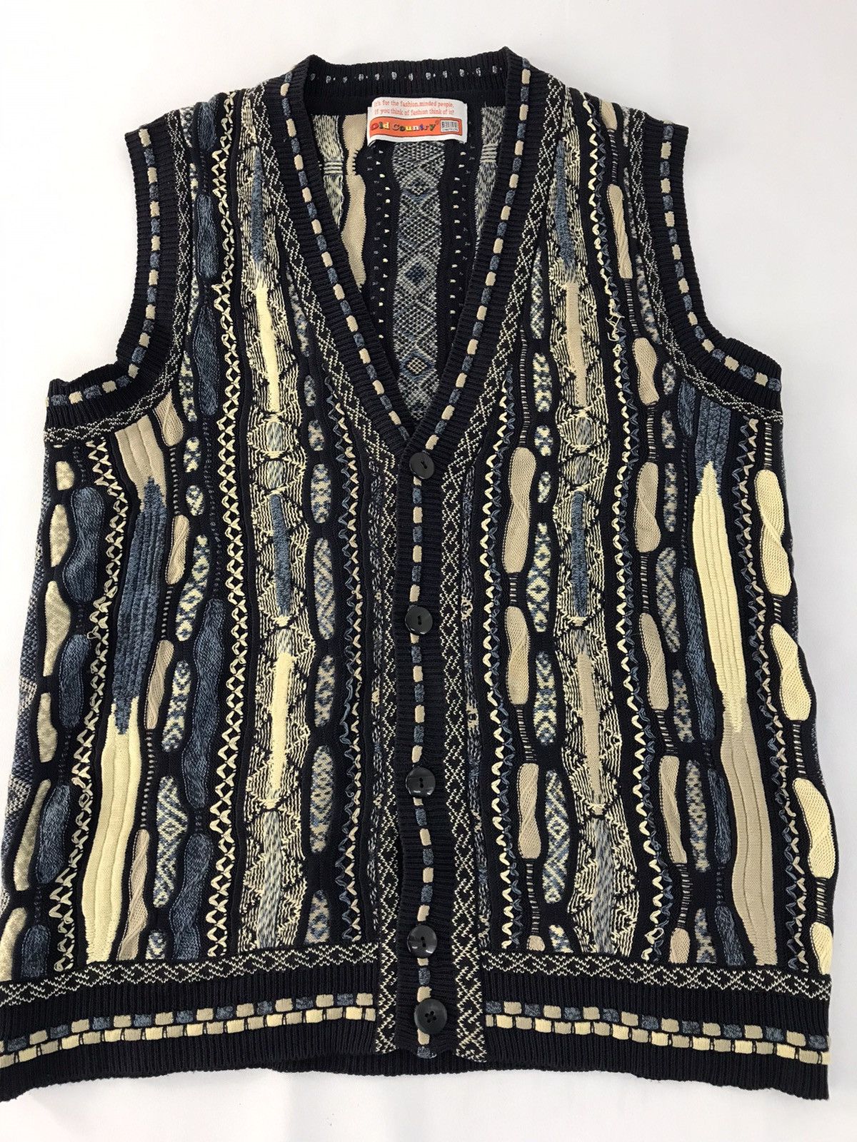 Japanese Brand × Vintage Hype Japanese Brand Old Country Knitwear Jumper Vest Size US M / EU 48-50 / 2 - 3 Thumbnail