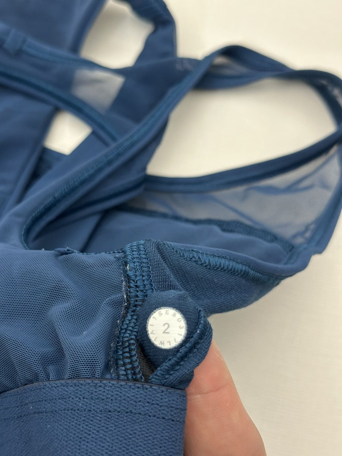 Lululemon Lululemon Break Free Tank Night Tide Size 2 Size ONE SIZE - 7 Thumbnail