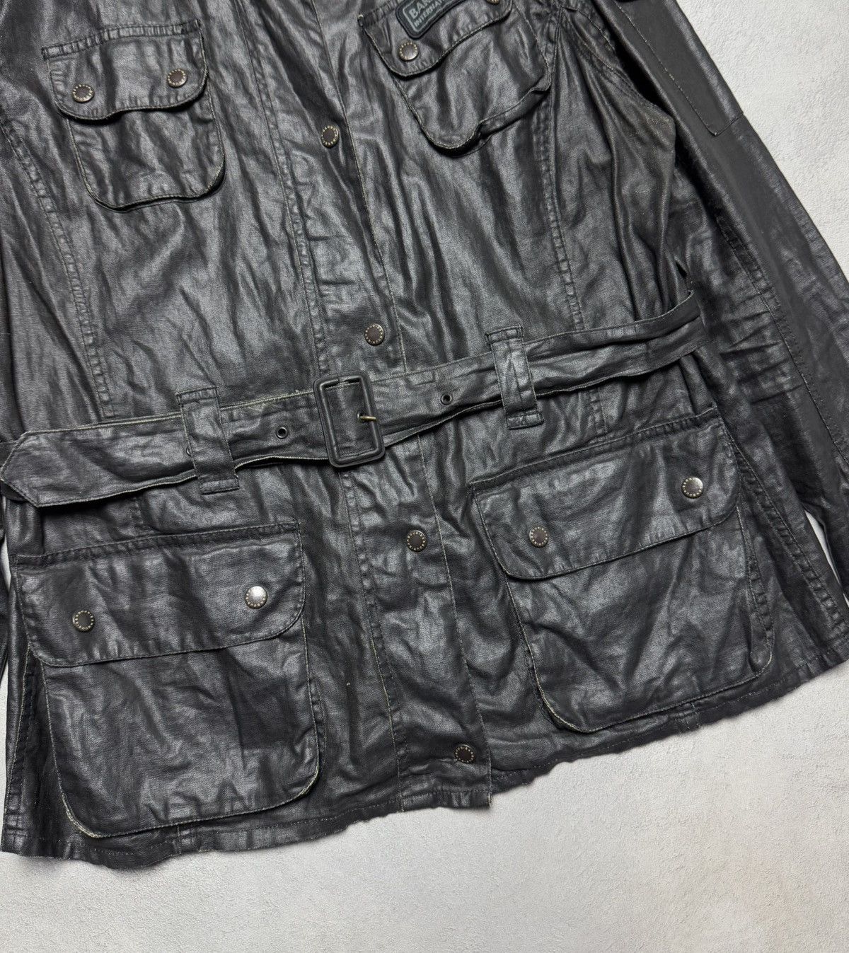 Barbour Barbour International Duralinen Quilted Bike Jacket Size XL / US 12-14 / IT 48-50 - 4 Thumbnail
