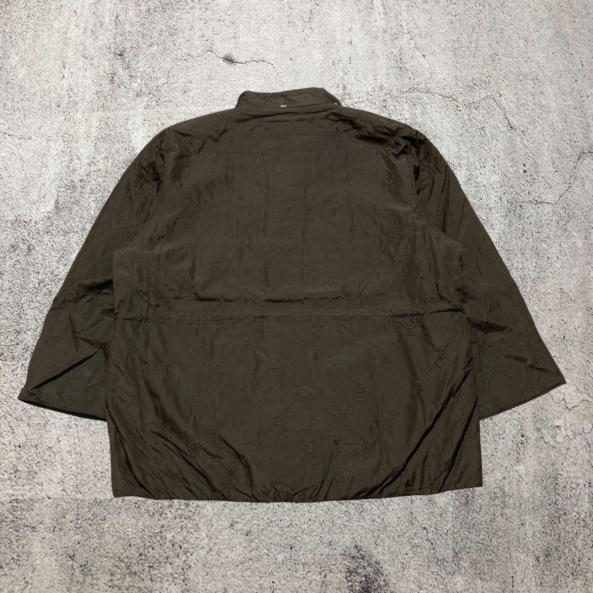 Balmain Balmain Paris Monogram Quilted Jacket Dark Brown Luxury Size US XXL / EU 58 / 5 - 10 Thumbnail