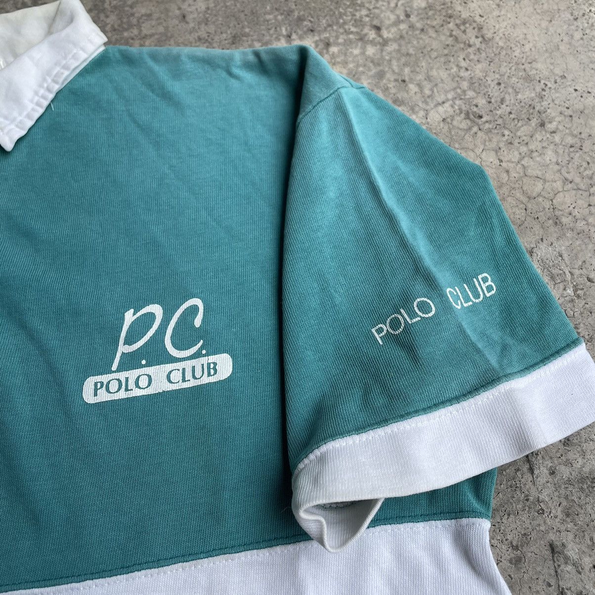 Polo Ralph Lauren × Vintage 🔥Rare🔥Vintage Polo Club Big Logo Spellout Rugby Polo Shirts Size US L / EU 52-54 / 3 - 7 Thumbnail
