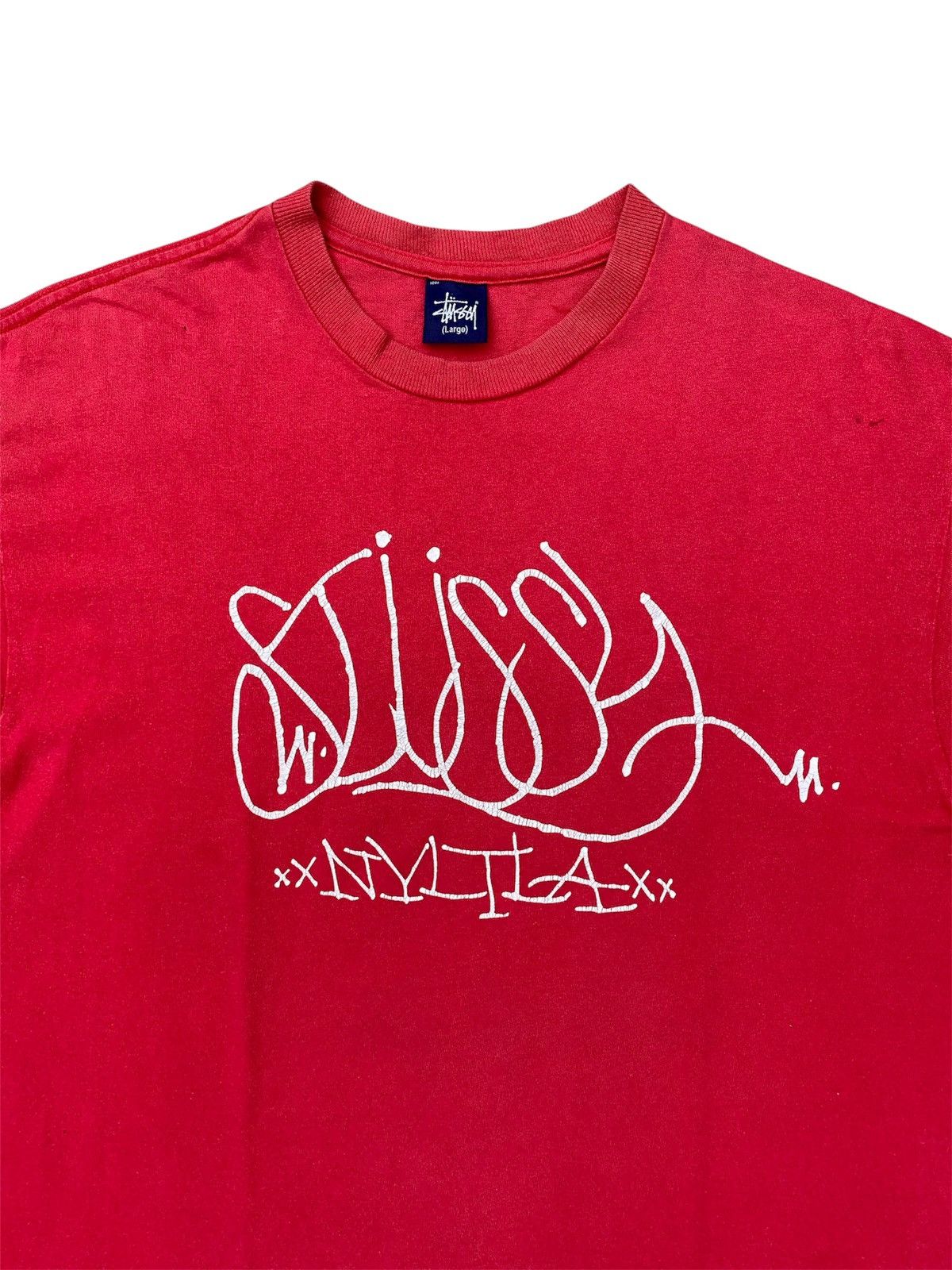 Stussy Vintage Stussy Graffiti Tee Size US L / EU 52-54 / 3 - 2 Thumbnail