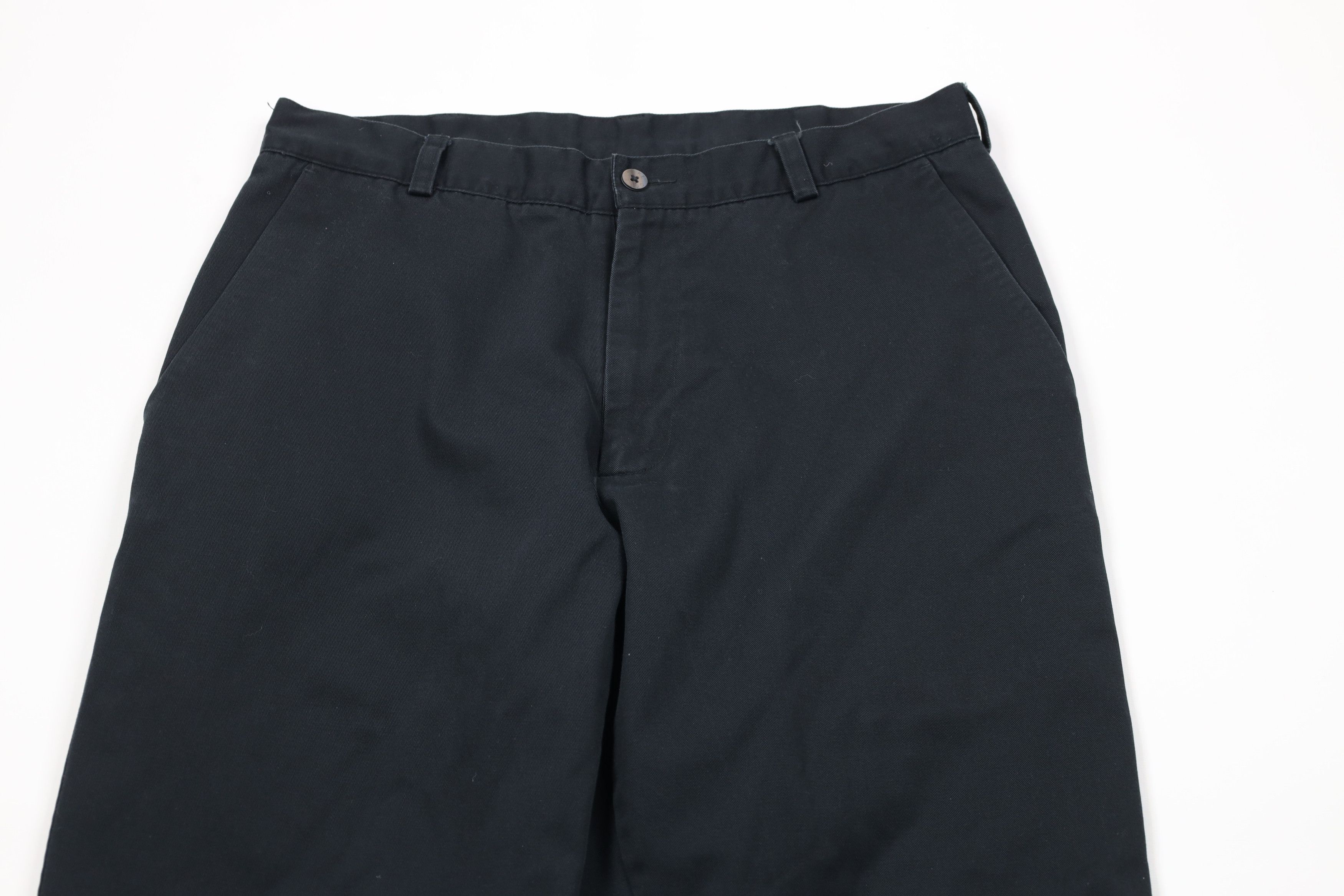 Nike × Vintage Vintage Nike Golf Scott Mini Swoosh Wide Leg Chino Pants Size US 34 / EU 50 - 2 Thumbnail
