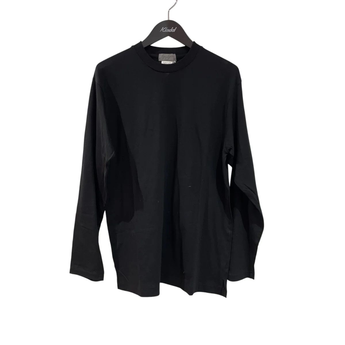 Yohji Yamamoto Yohji Yamamoto pour homme 90s/black long sleeve T-shirt Size US M / EU 48-50 / 2 - 1 Thumbnail