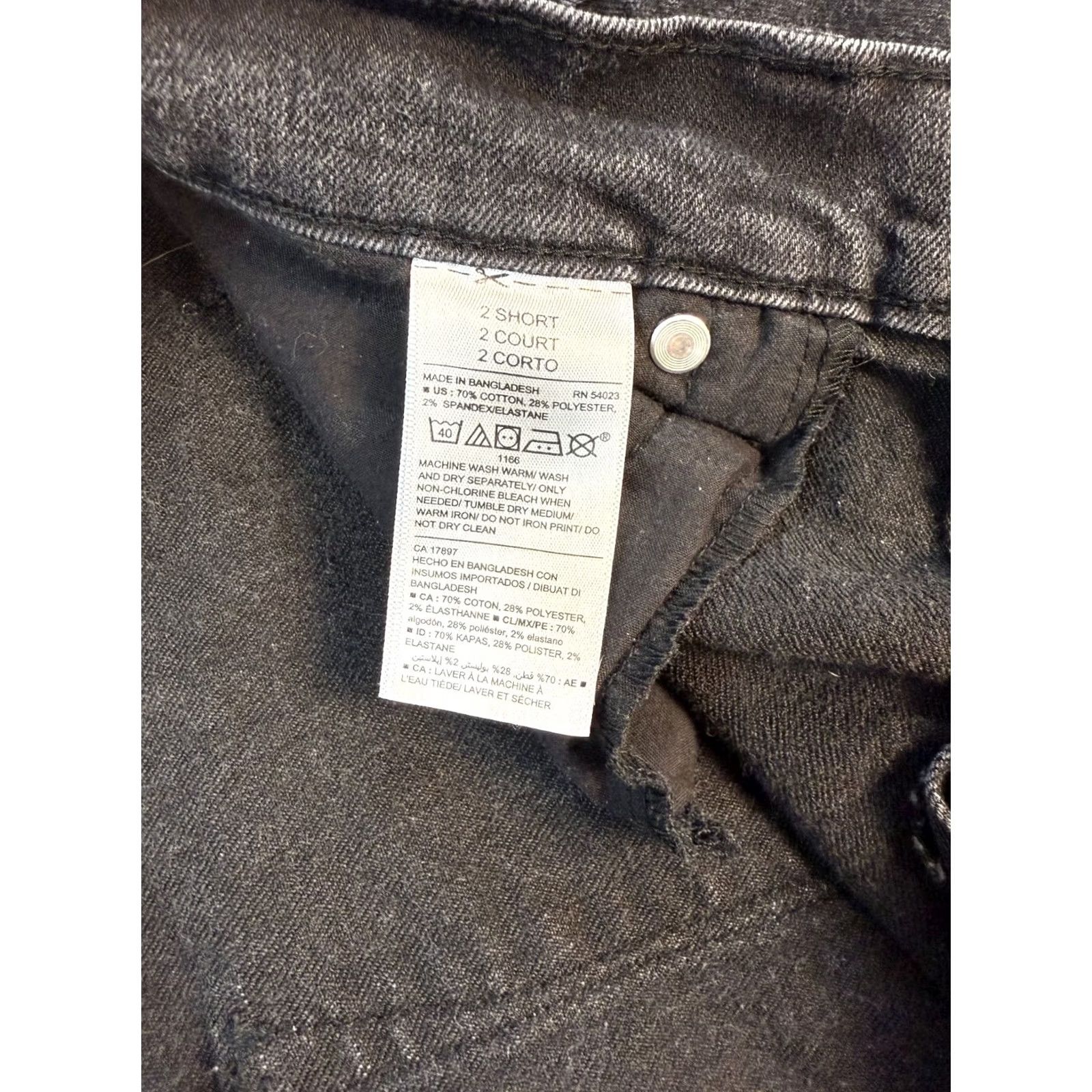 Old Navy Old Navy Black Size 2 Curvy Skinny Mid Rise Stretch Jeans Women's Size 26" / US 2 / IT 38 - 7 Thumbnail