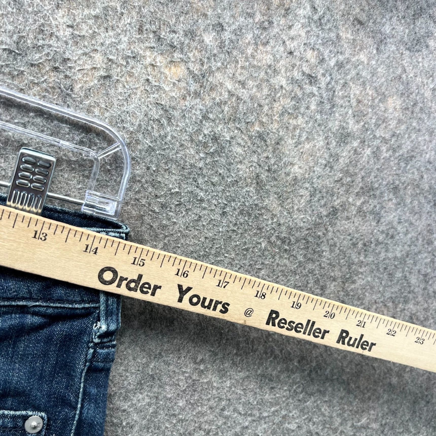 Anthropologie Anthropologie Jeans Womens 27 Blue Denim High Rise Pilcro and The Letter Press Skinny Regular Pockets Stretch Size 27" / US 4 / IT 40 - 3 Thumbnail
