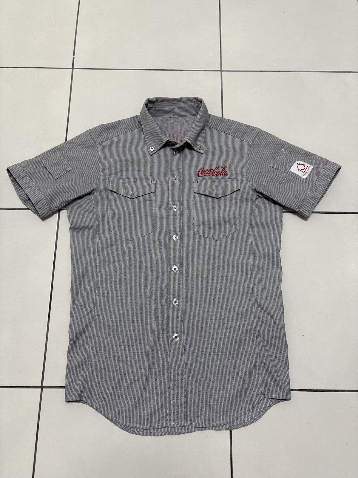 Coca Cola Vintage Coca Cola Japanese Brand Button Up Shirt Size US M / EU 48-50 / 2 - 3 Thumbnail
