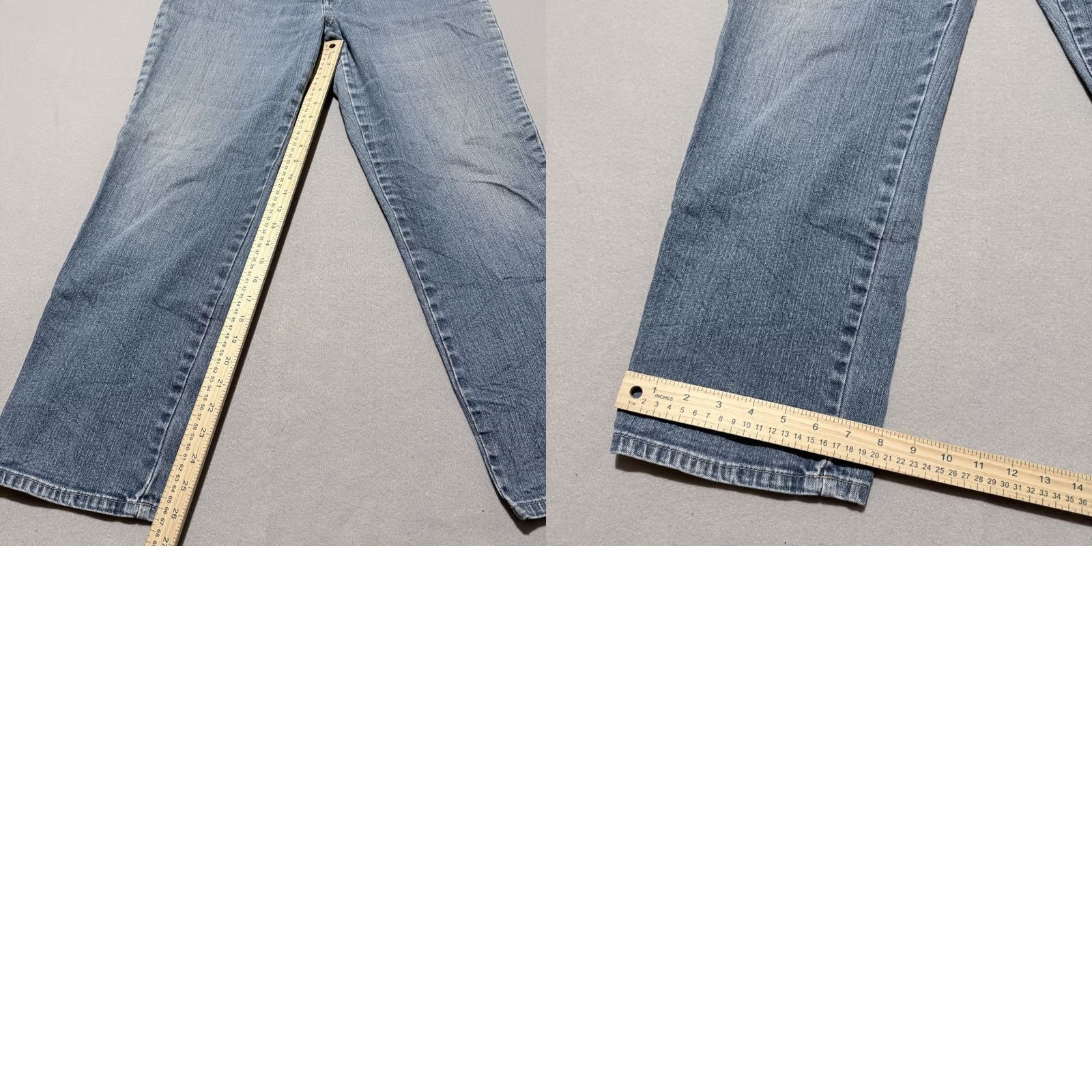Gloria Vanderbilt Gloria Vanderbilt Amanda Jeans Women's Blue Denim Stretch Classic Straight - 14 Size 36" / US 14 / IT 50 - 9 Thumbnail