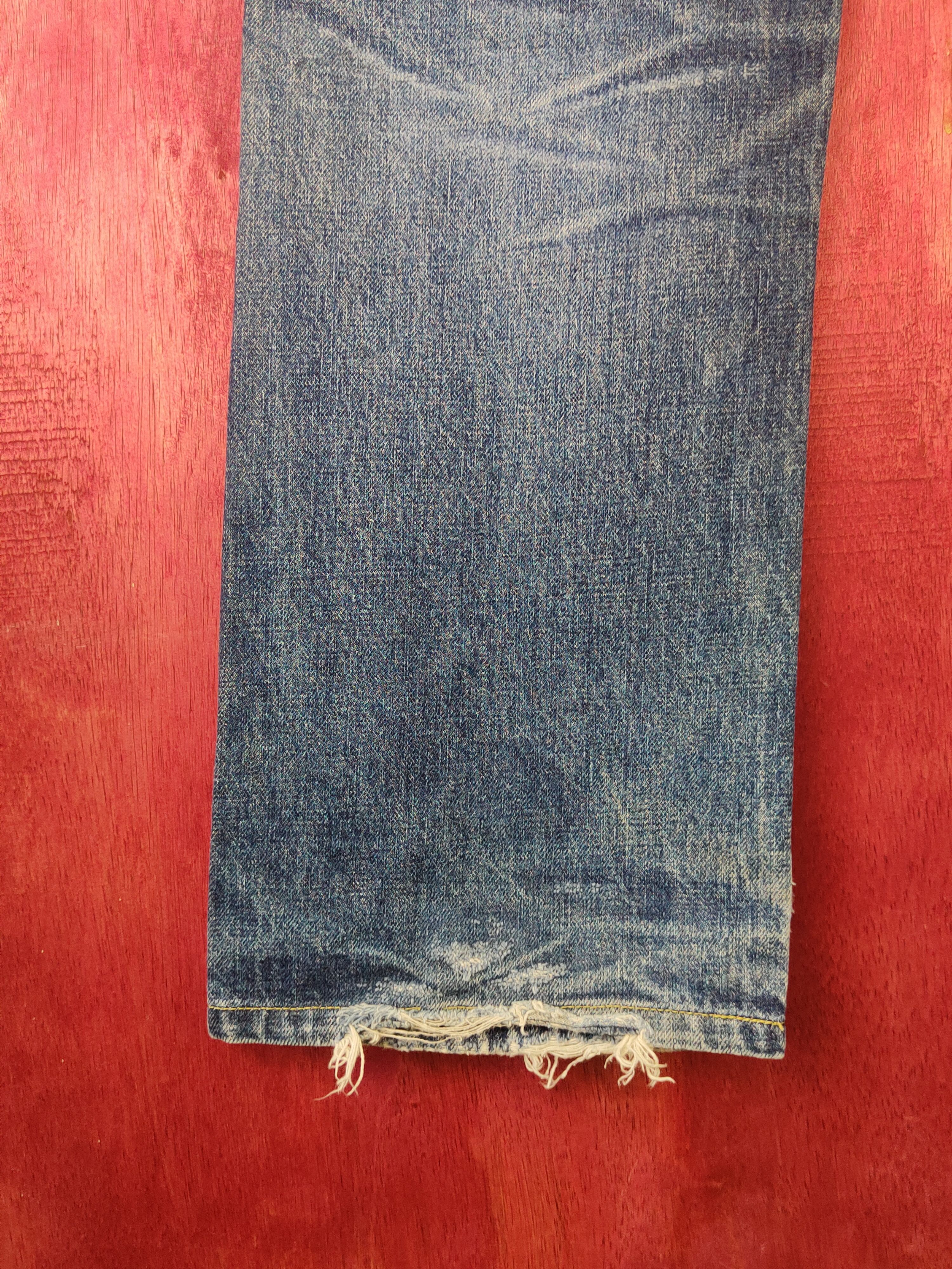 Levi's Levi's big E vintage selvedge Blue jeans Denim Pants #S1367 Size US 31 - 11 Thumbnail