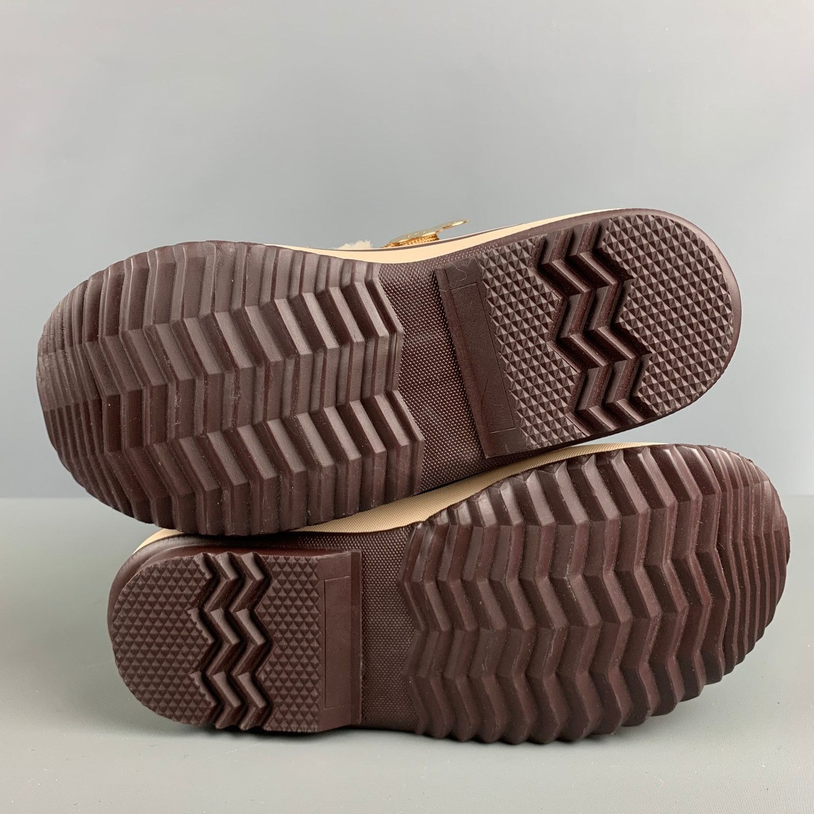 Chloe CHLOE Size 6.5 Beige Brown Suede Mixed Materials Boots Size US 6.5 / IT 36.5 - 6 Thumbnail