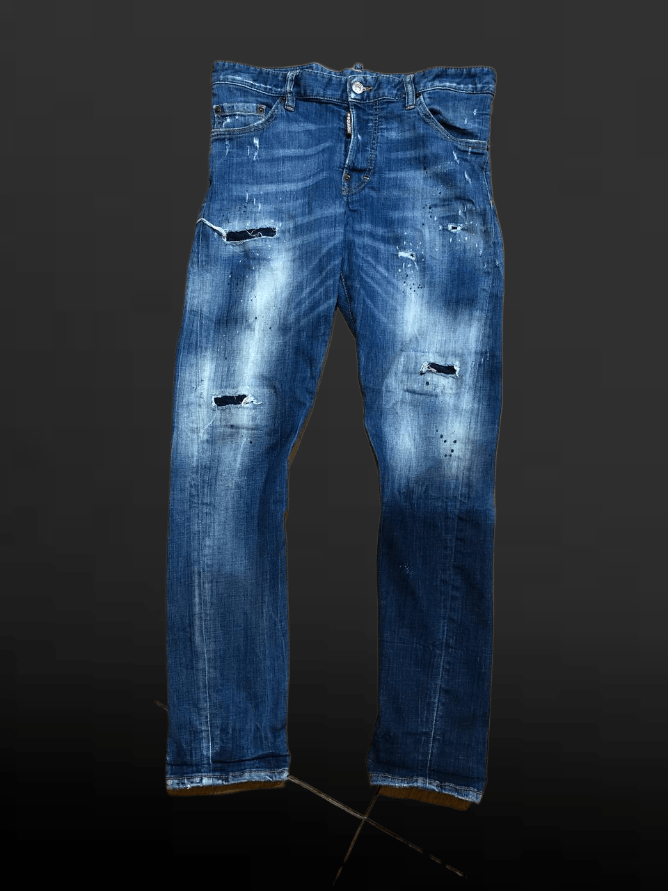 Dsquared2 Dsquared2 Skinny Jeans Distressed Pants Skater DSQ2 Faded Size US 32 / EU 48 - 1 Thumbnail