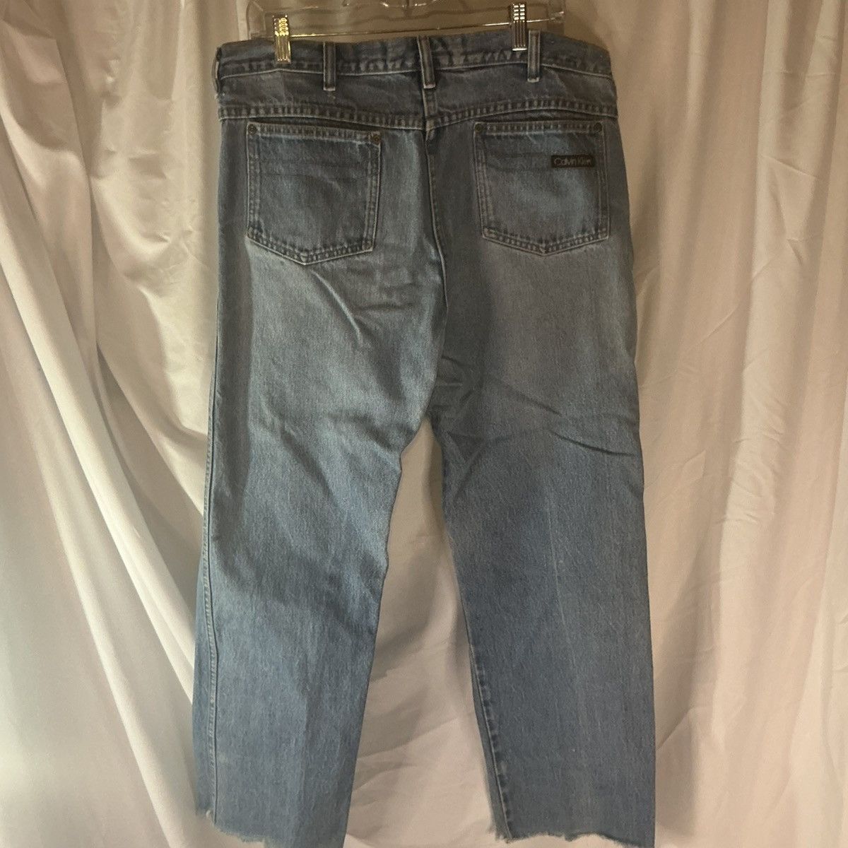 Calvin Klein Vintage Calvin Klein Jeans 38x28 USA Distress Straight Leg Size US 38 / EU 54 - 8 Thumbnail