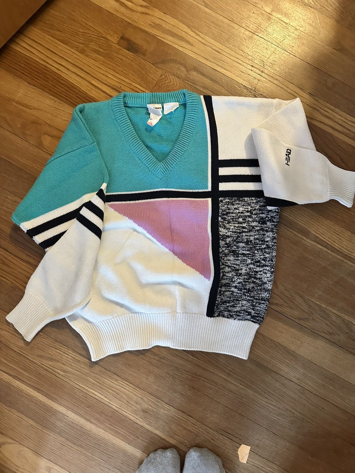 Vintage Vintage Head Tennis Sweater Size US M / EU 48-50 / 2 - 1 Thumbnail