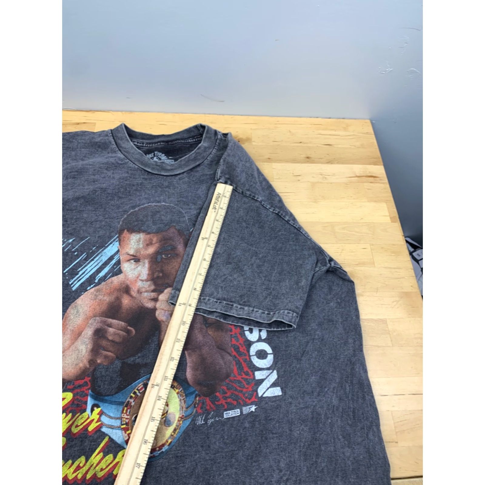 Vintage Mike Tyson Power Puncher Collection Shirt Mens L Black Retro Vintage Boxy 12196 Size US L / EU 52-54 / 3 - 7 Thumbnail