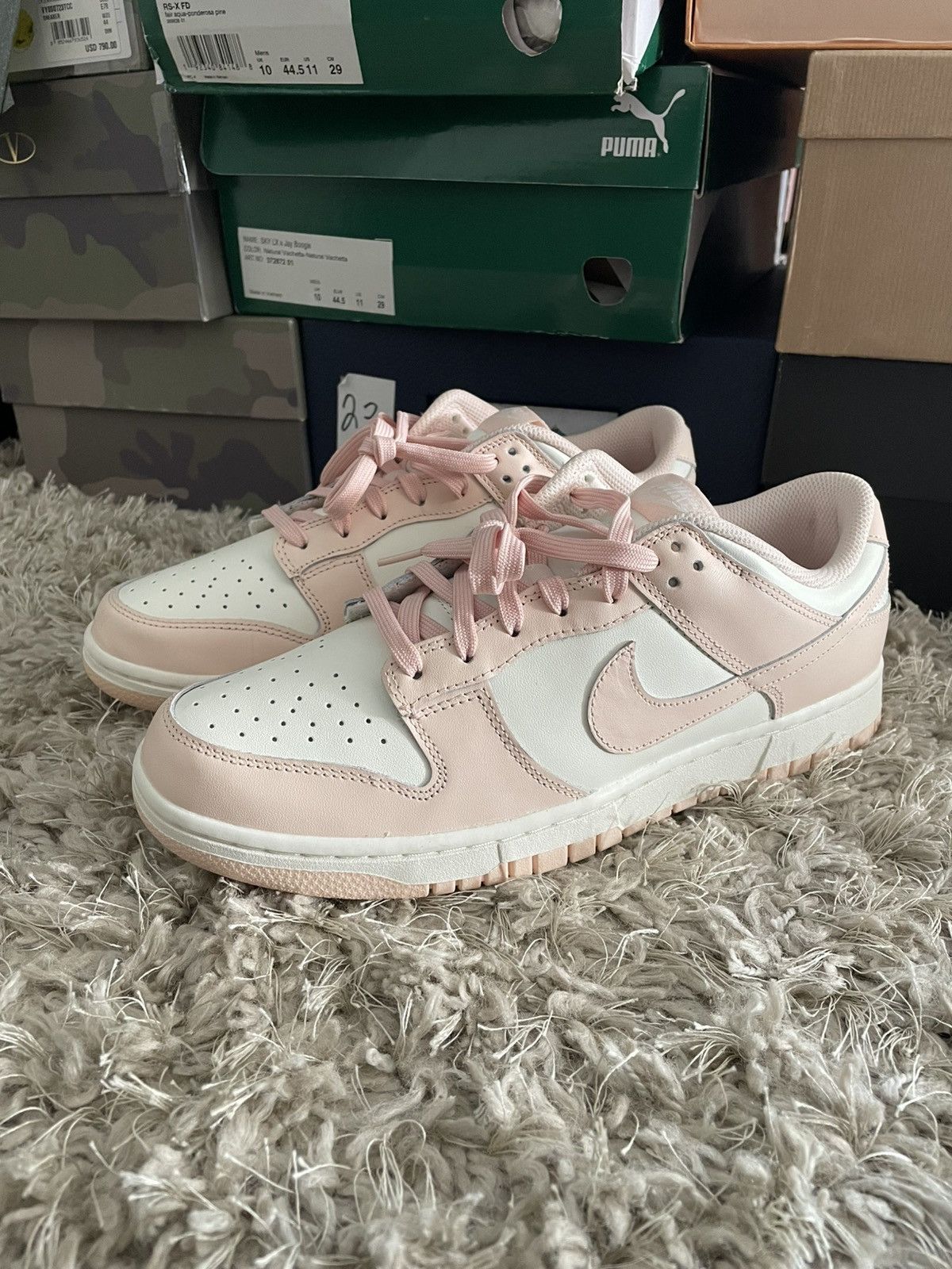Nike Nike Dunk Low Orange Pearl Size US 9.5 / EU 42-43 - 1 Thumbnail