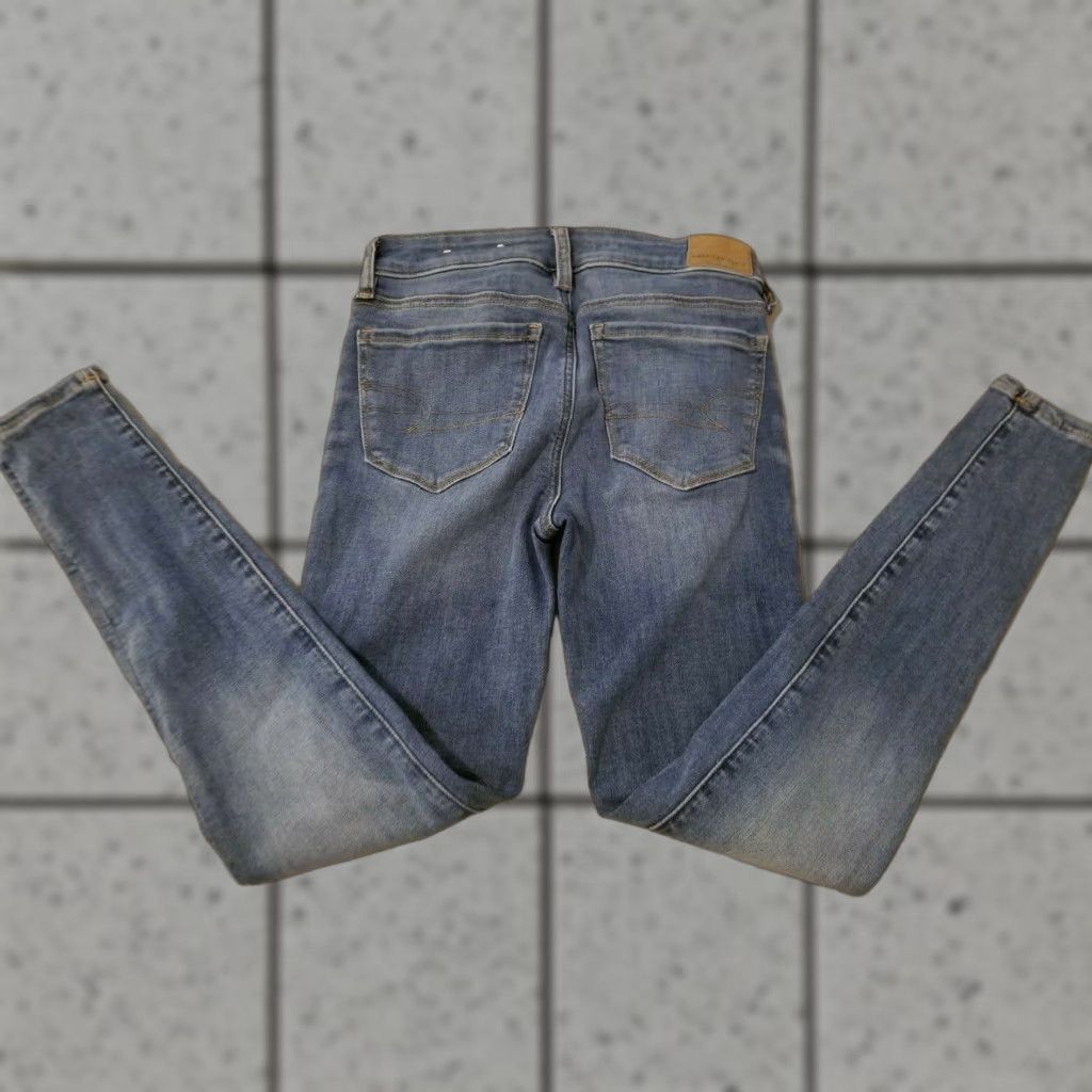 American Eagle Outfitters Womens American Eagle Outfitters Jeans Jegging Denim Cotton Skinny 0 Short Blue Womens (0) Jeans? Size 25" / US 0 / IT 36 - 1 Thumbnail