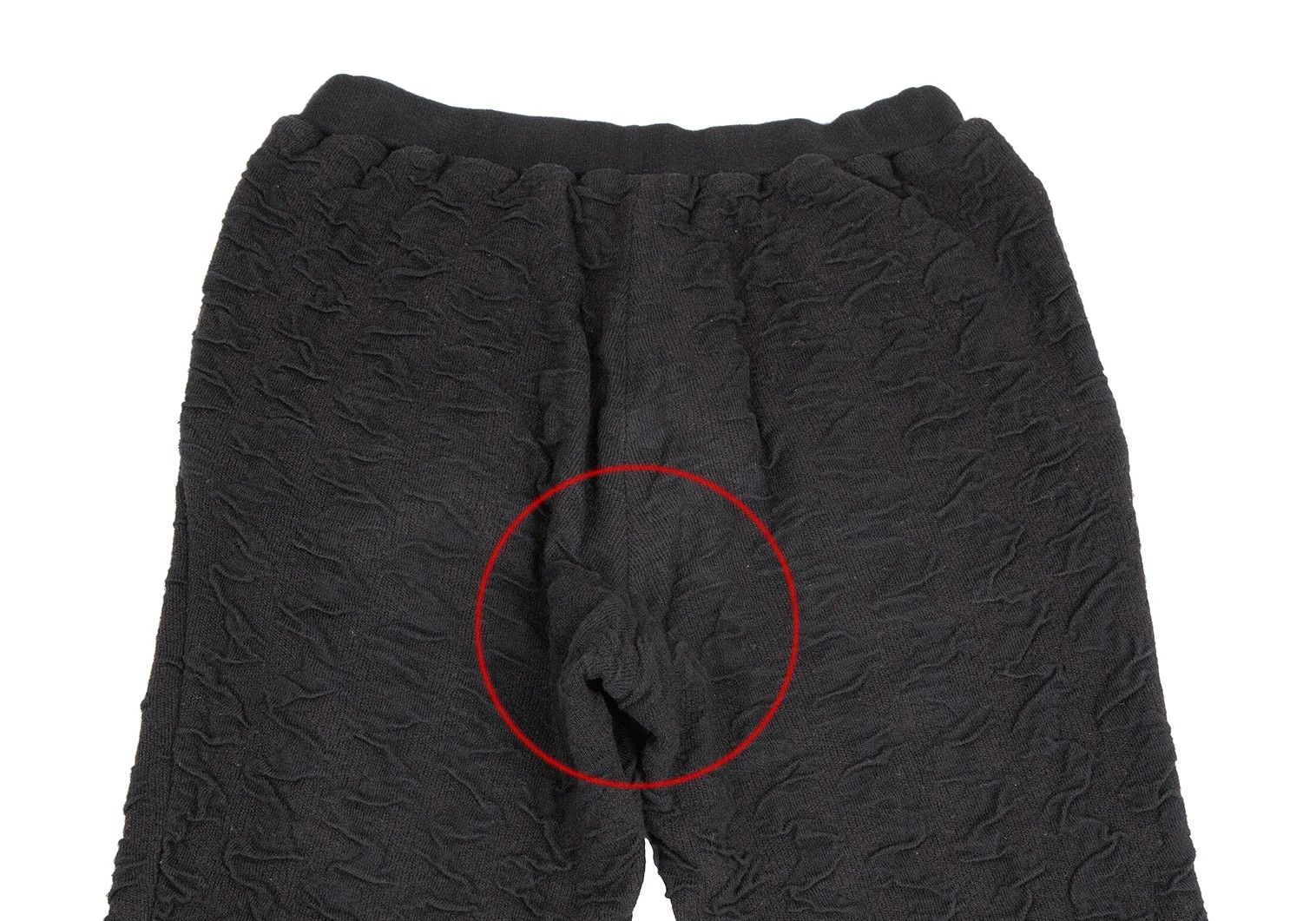Issey Miyake Cotton-Wool Ripple Easy Pants in Dark Brown/Black, Size S Size US 36 / EU 52 - 9 Thumbnail