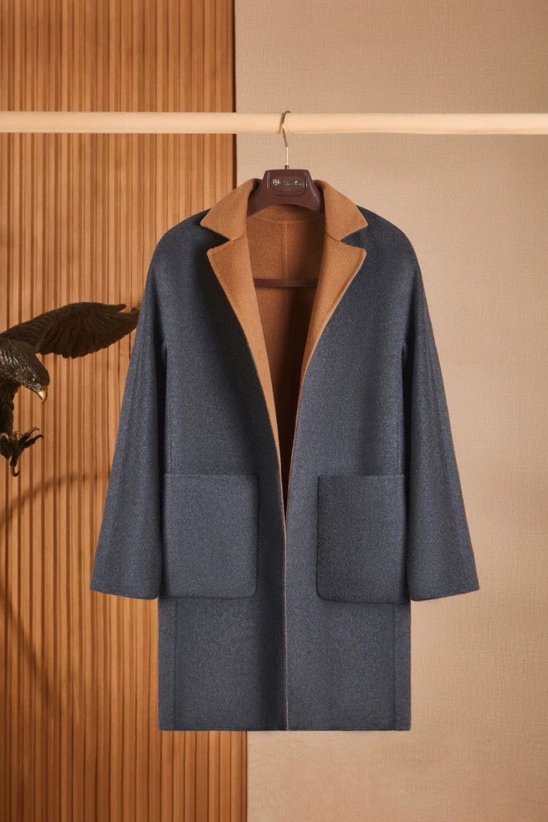 Loro Piana LORO PIANA Lady's double-sided coat Size XS / US 0-2 / IT 36-38 - 2 Thumbnail