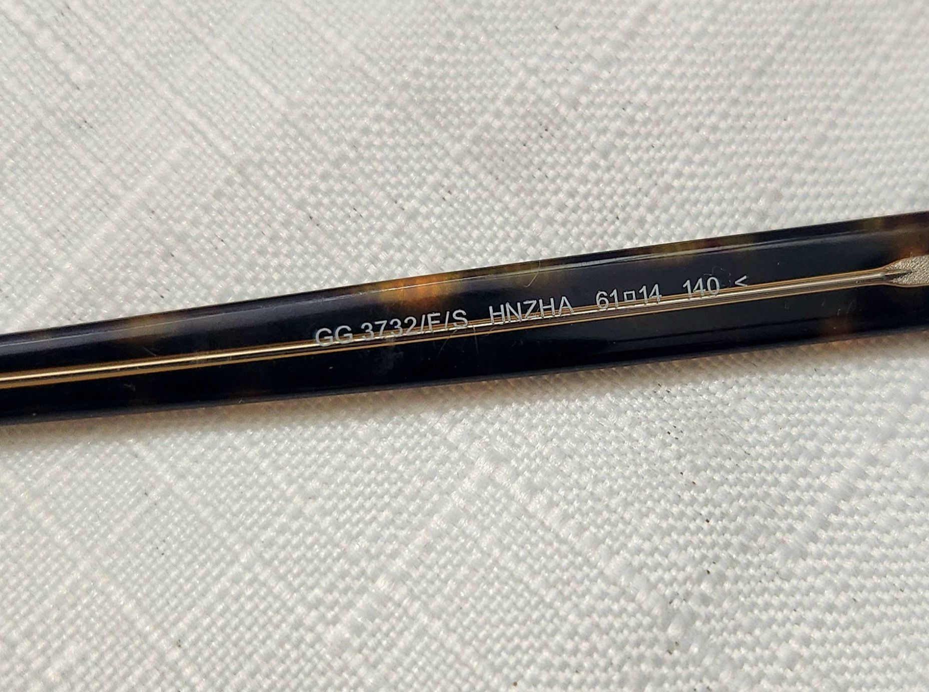 Gucci Gucci Sunglasses GG 3732/F/Z HNZHA 61-14-140 Italy Made Size ONE SIZE - 7 Thumbnail