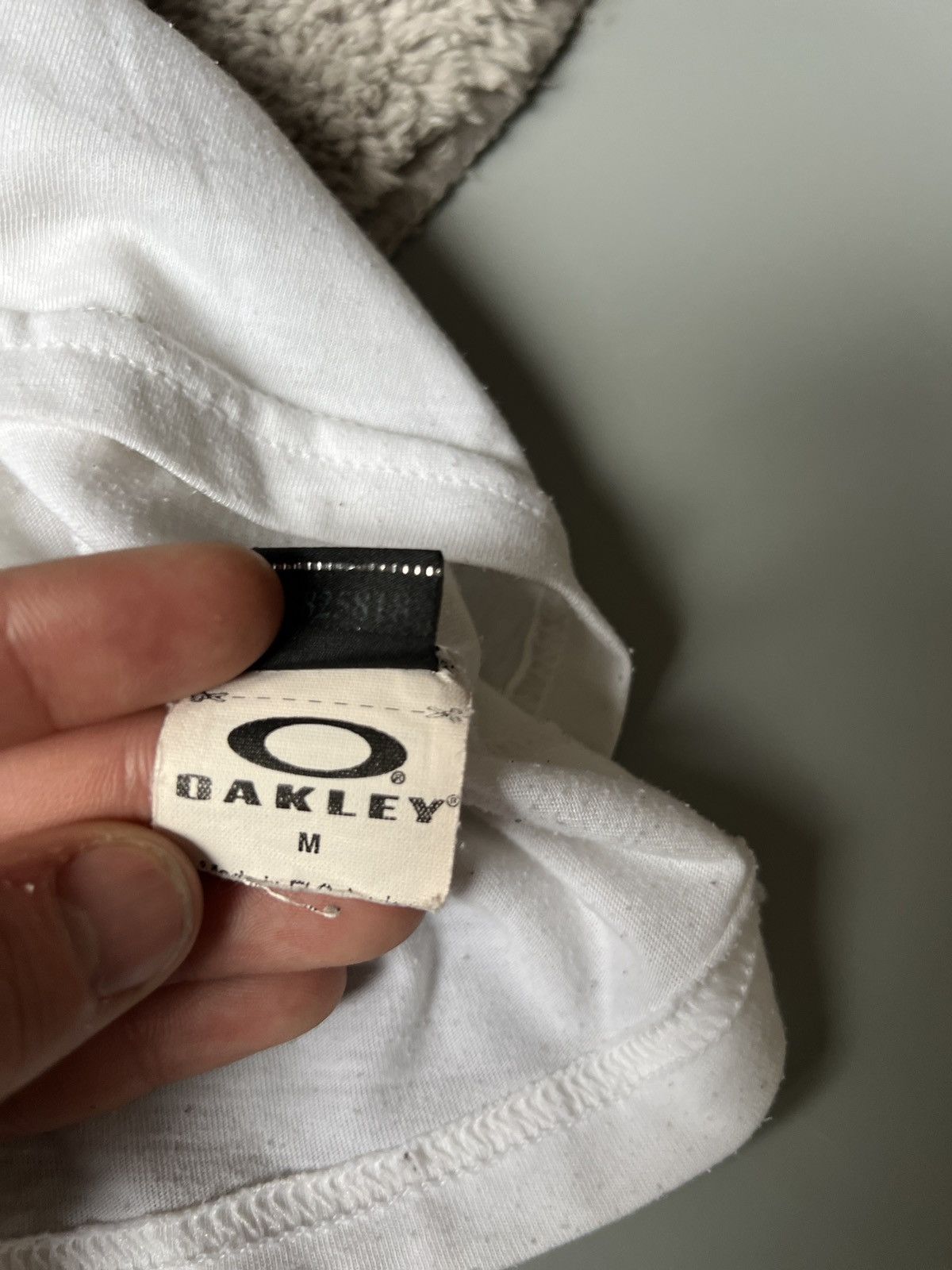 Oakley × Vintage Vintage Oakley White T-shirt Size US M / EU 48-50 / 2 - 7 Thumbnail