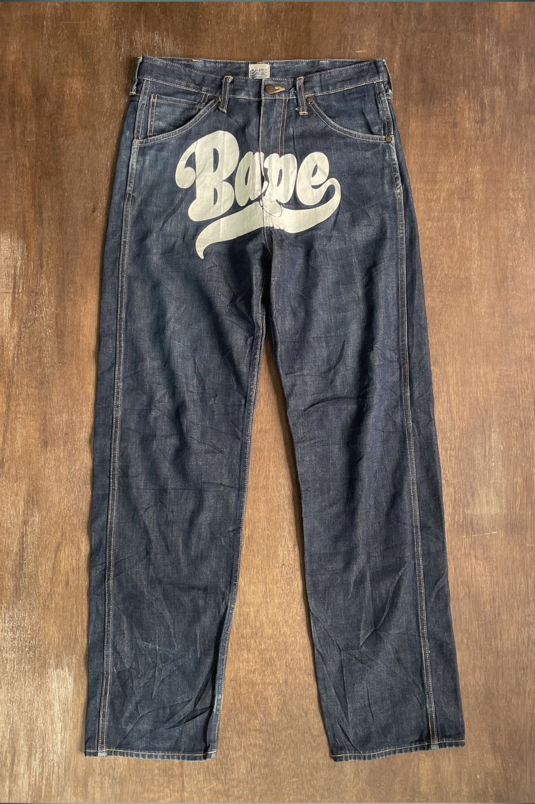 Bape Bape X Nigo Jeans Size US 32 / EU 48 - 1 Thumbnail