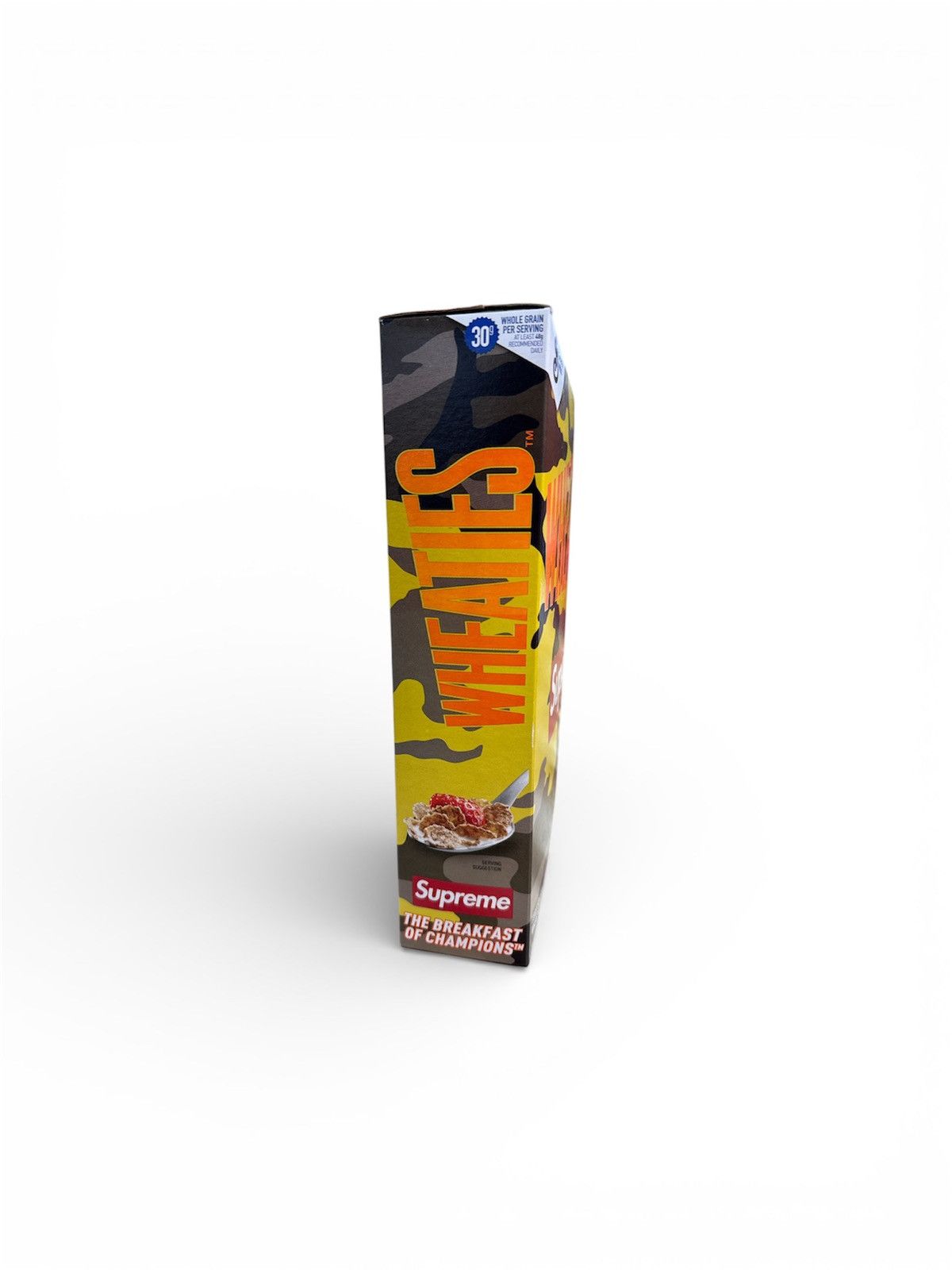 Supreme Supreme Wheaties Yellow Camo NOT SAFE FOR HUMAN CONSUMPTION! Size ONE SIZE - 4 Thumbnail