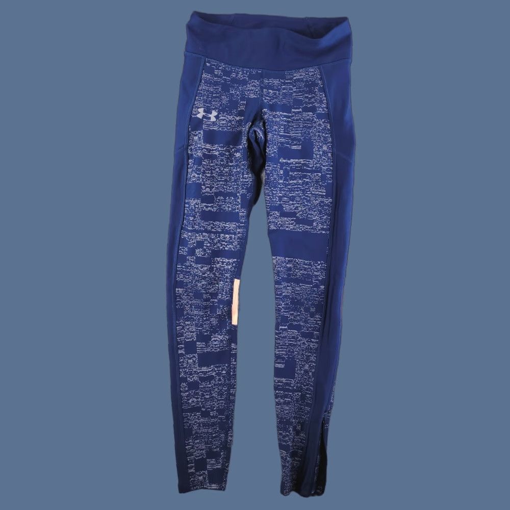 Under Armour Under Armour Leggings Womens Small Heatgear Compression Run Gym Athletic Pocket Size 28" / US 6 / IT 42 - 1 Thumbnail