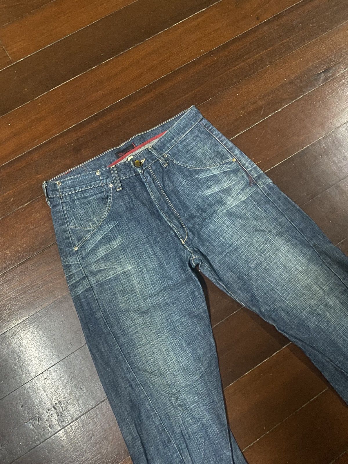 Levi's Vintage Levi’s engineer jeans red tab baggy wide led Size US 34 / EU 50 - 7 Thumbnail