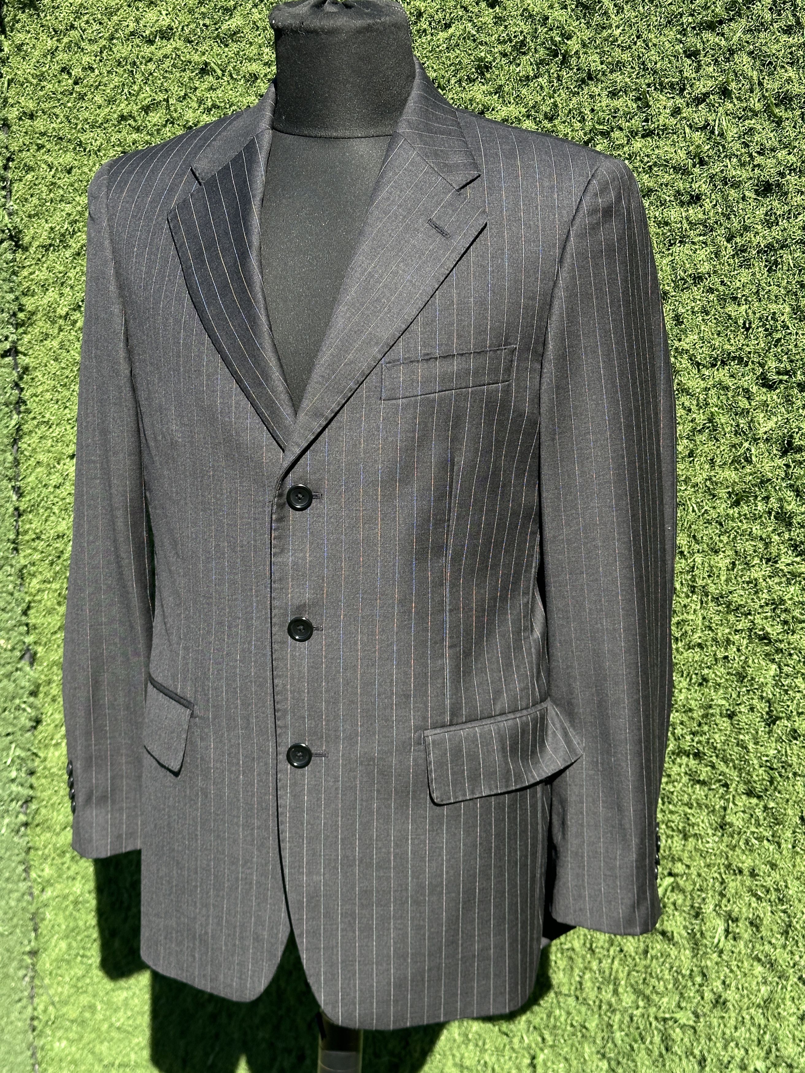 Boggi Boggi Milano Super 120s Wool Tailored Blazer Jacket 48IT Size 48R - 2 Thumbnail