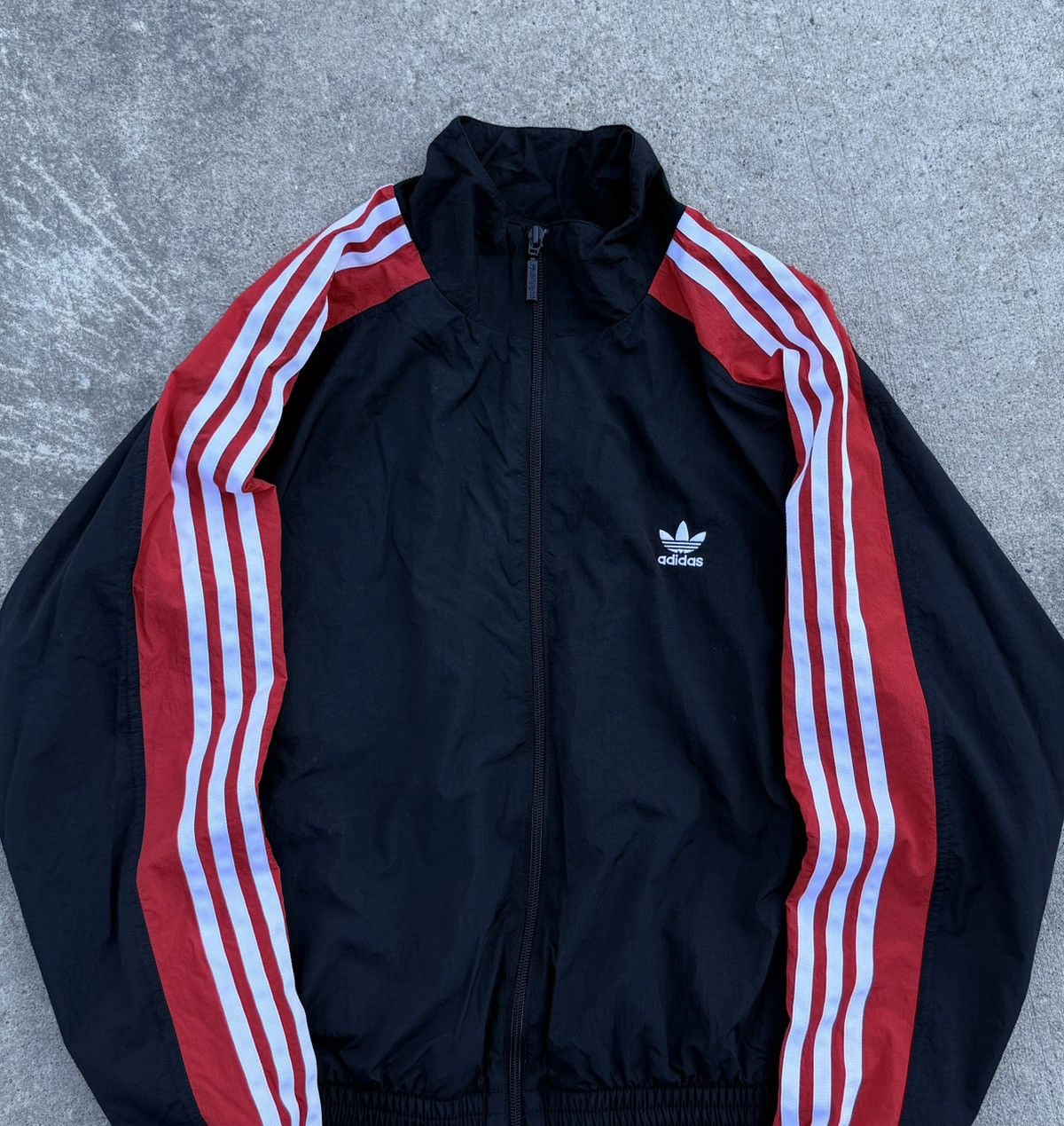 Adidas Vintage Adidas y2k avantgarde streetwear track nylon jacket Size S / US 4 / IT 40 - 5 Thumbnail