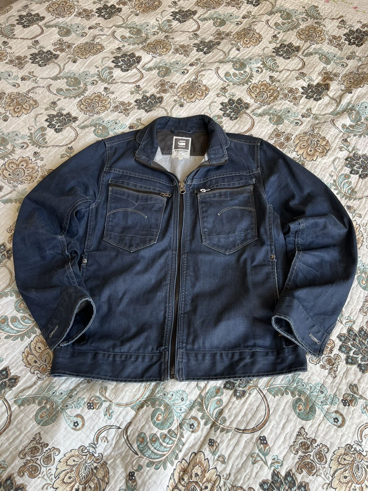 Crazy Vintage G-Star Raw Jeans Denim Jacket Japanese Style