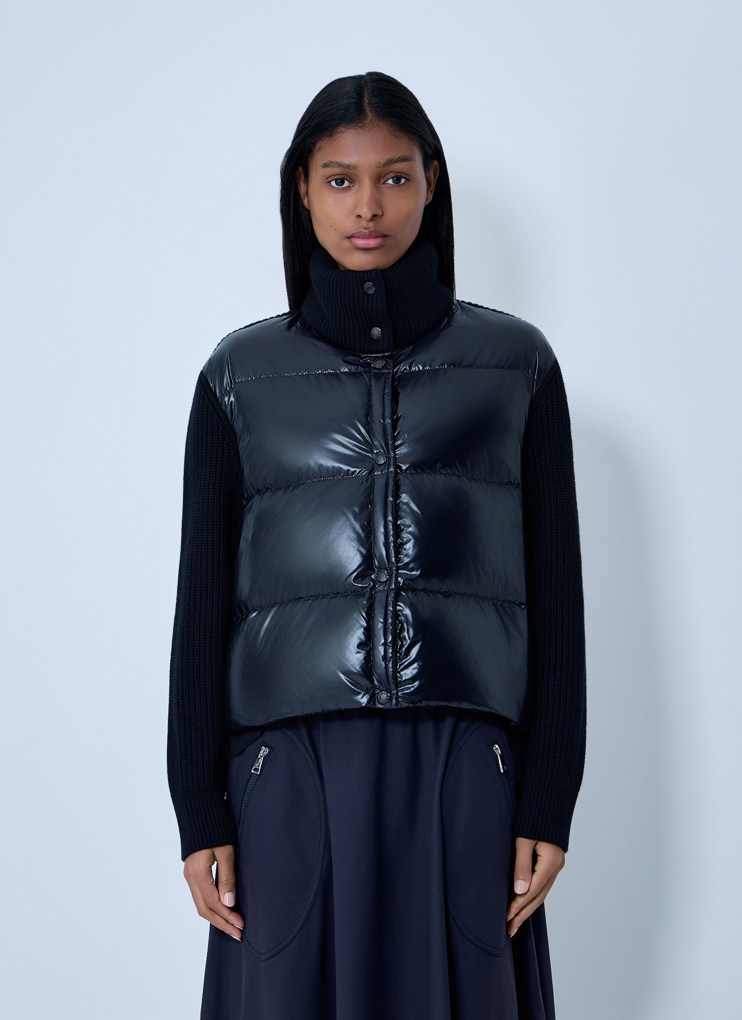 Moncler Wool-And-Cashmere-Blend Cardigan Size XS / US 0-2 / IT 36-38 - 1 Thumbnail