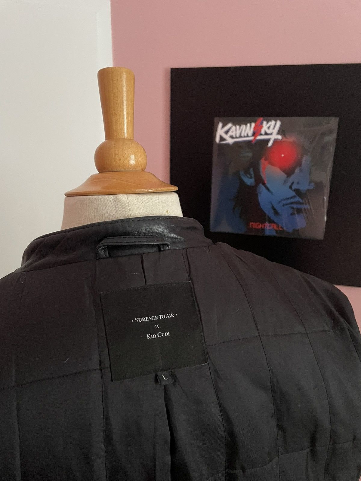 Kid Cudi × Surface To Air 2011 Surface to Air x Kid Cudi Mr. Rager Fire Leather Jacket Size US L / EU 52-54 / 3 - 22 Thumbnail