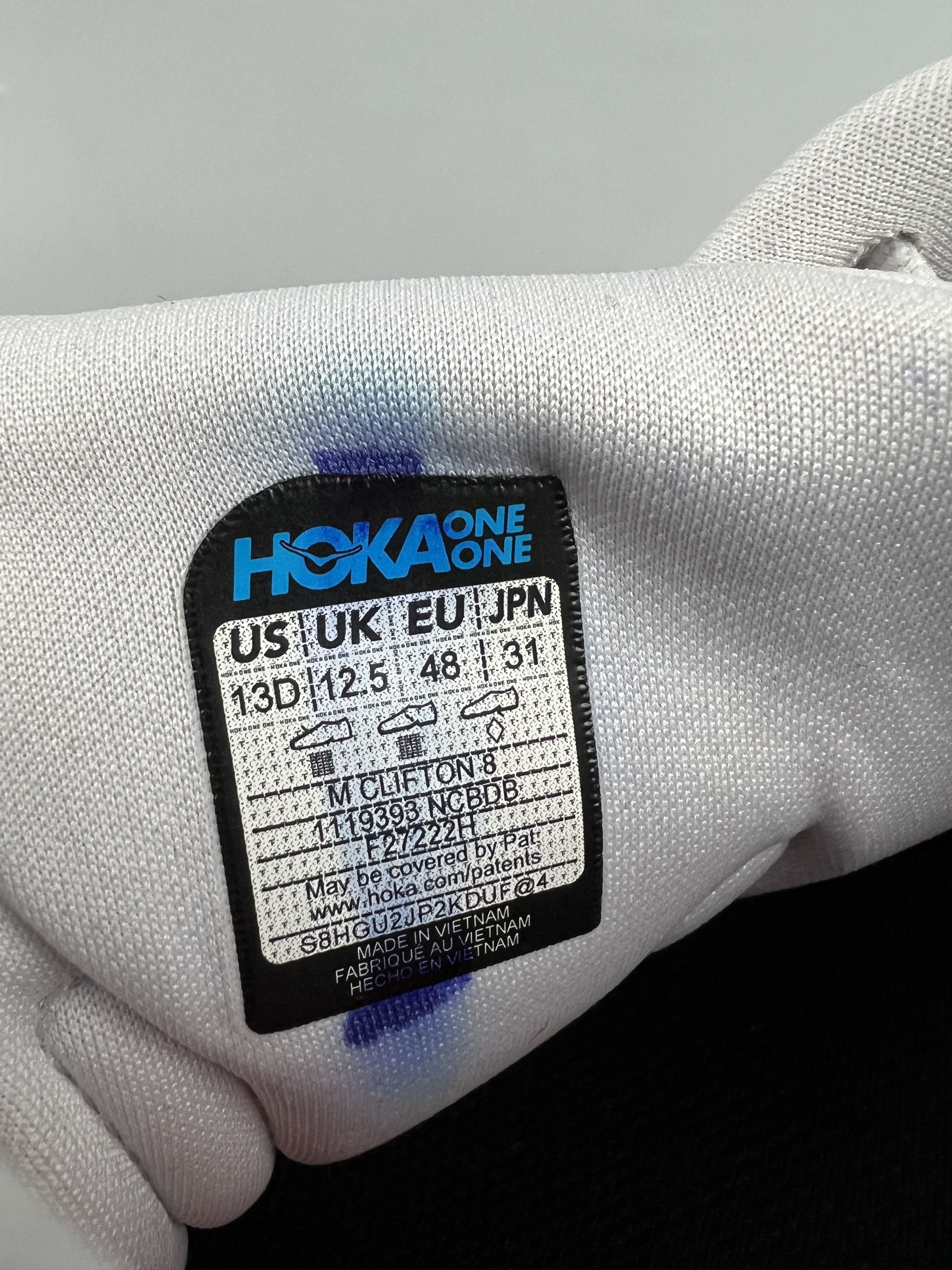 Hoka Hoka One One Clifton 8 Running Shoes Walking Gym Size US 13 / EU 46 - 8 Thumbnail