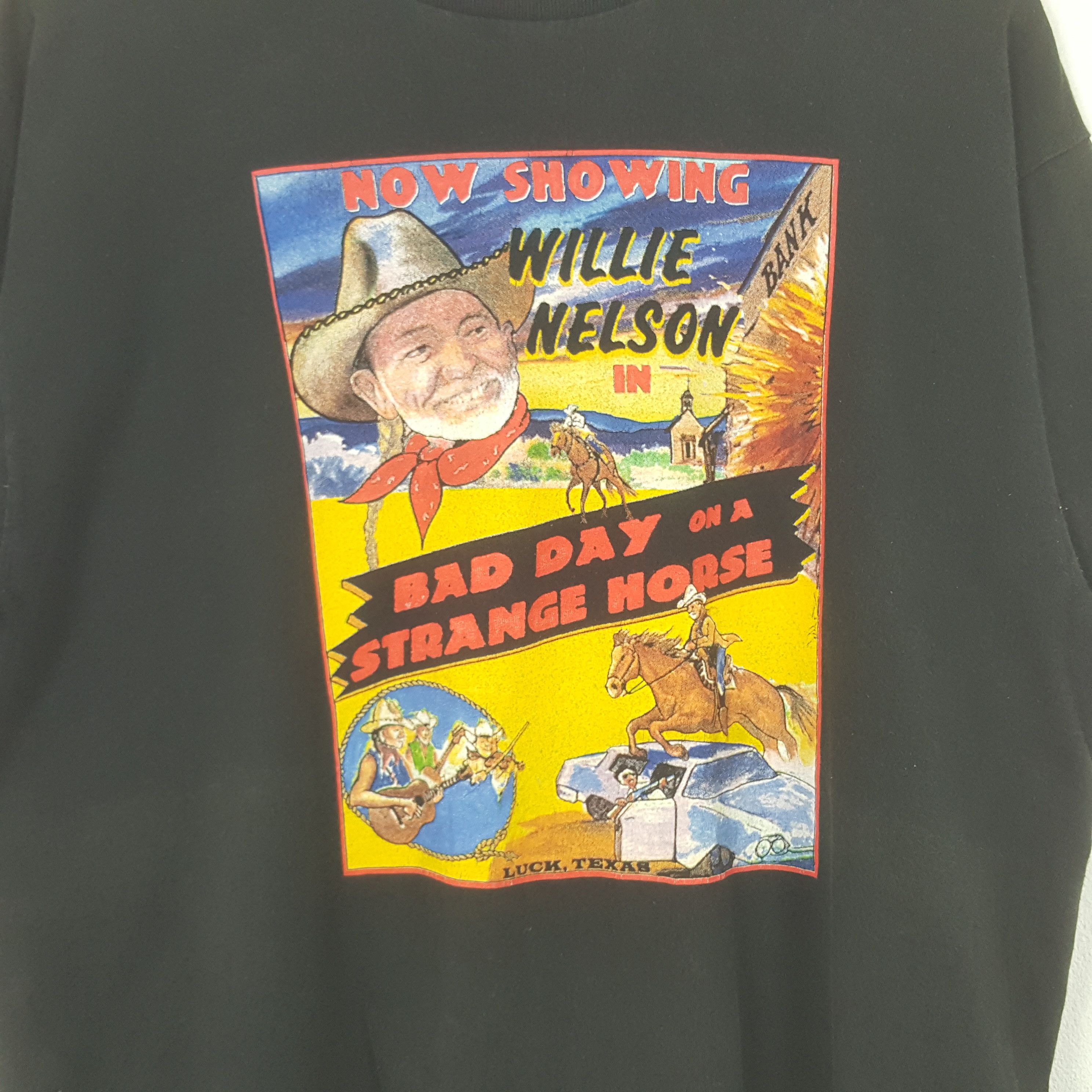 All Sport Vintage Willie Nelson Country Musician Tshirt RR24 Size US XL / EU 56 / 4 - 2 Thumbnail