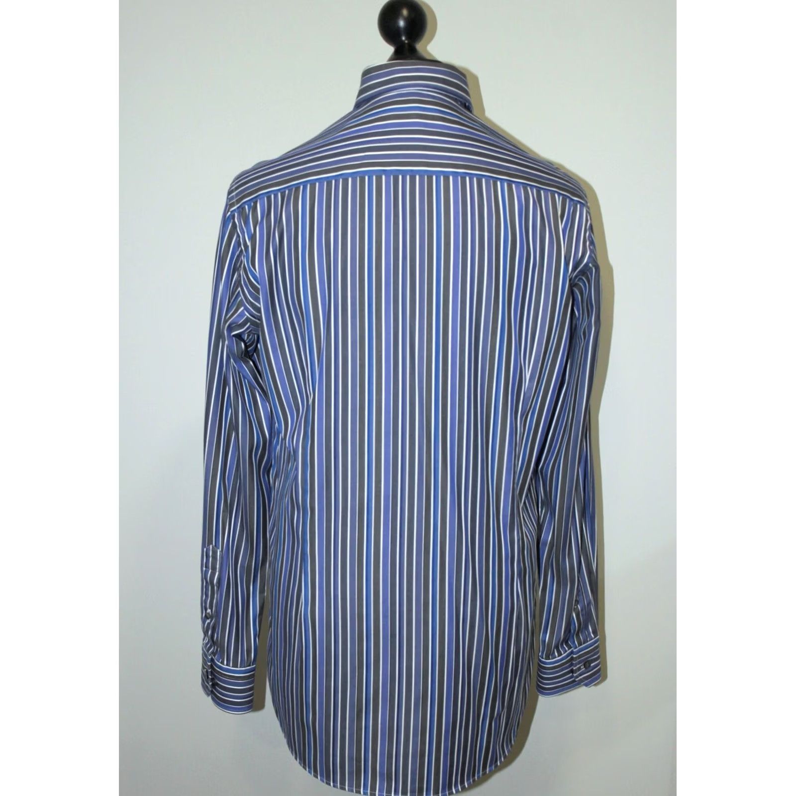 Eton Eton mens Shirt Blue Size 41 16 Contemporary Fit Size US L / EU 52-54 / 3 - 5 Thumbnail