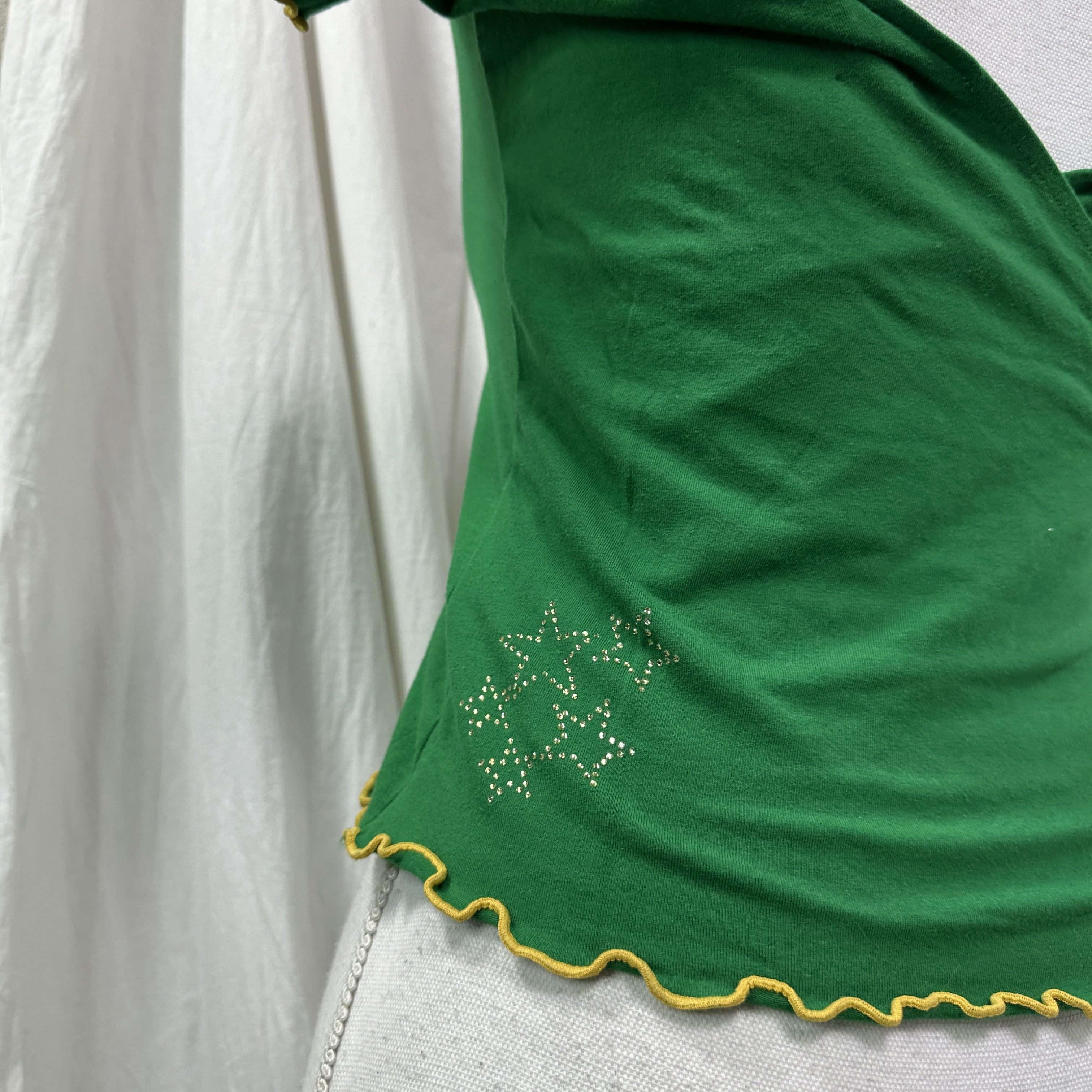 Nike Vintage Sporty Streetwear Nike Brasil Crop Top Y2K Size XS / US 0-2 / IT 36-38 - 4 Thumbnail
